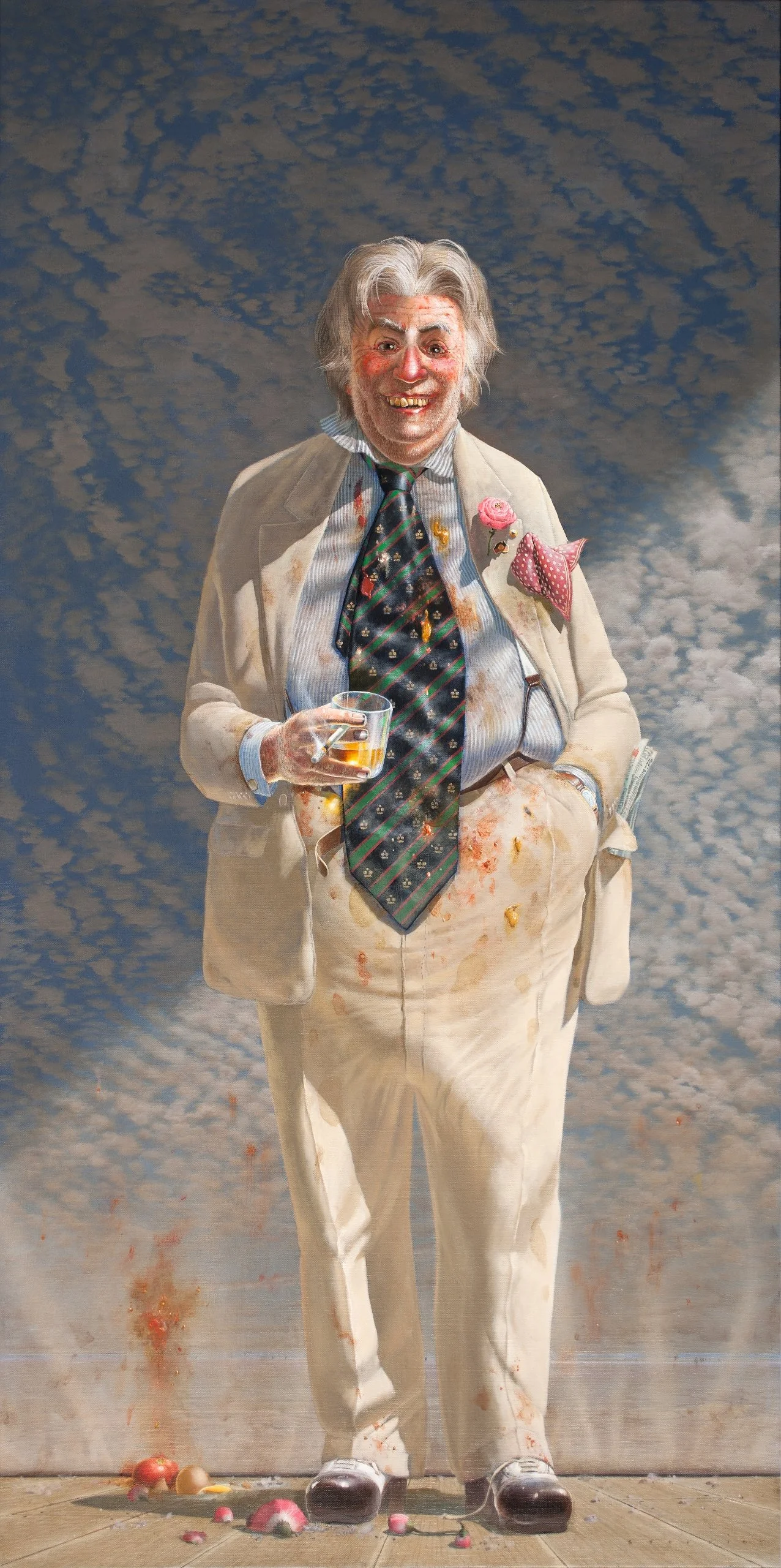 The Member, Dr Sir Leslie Colin Patterson KCB AO, 2014, acrylic on ...