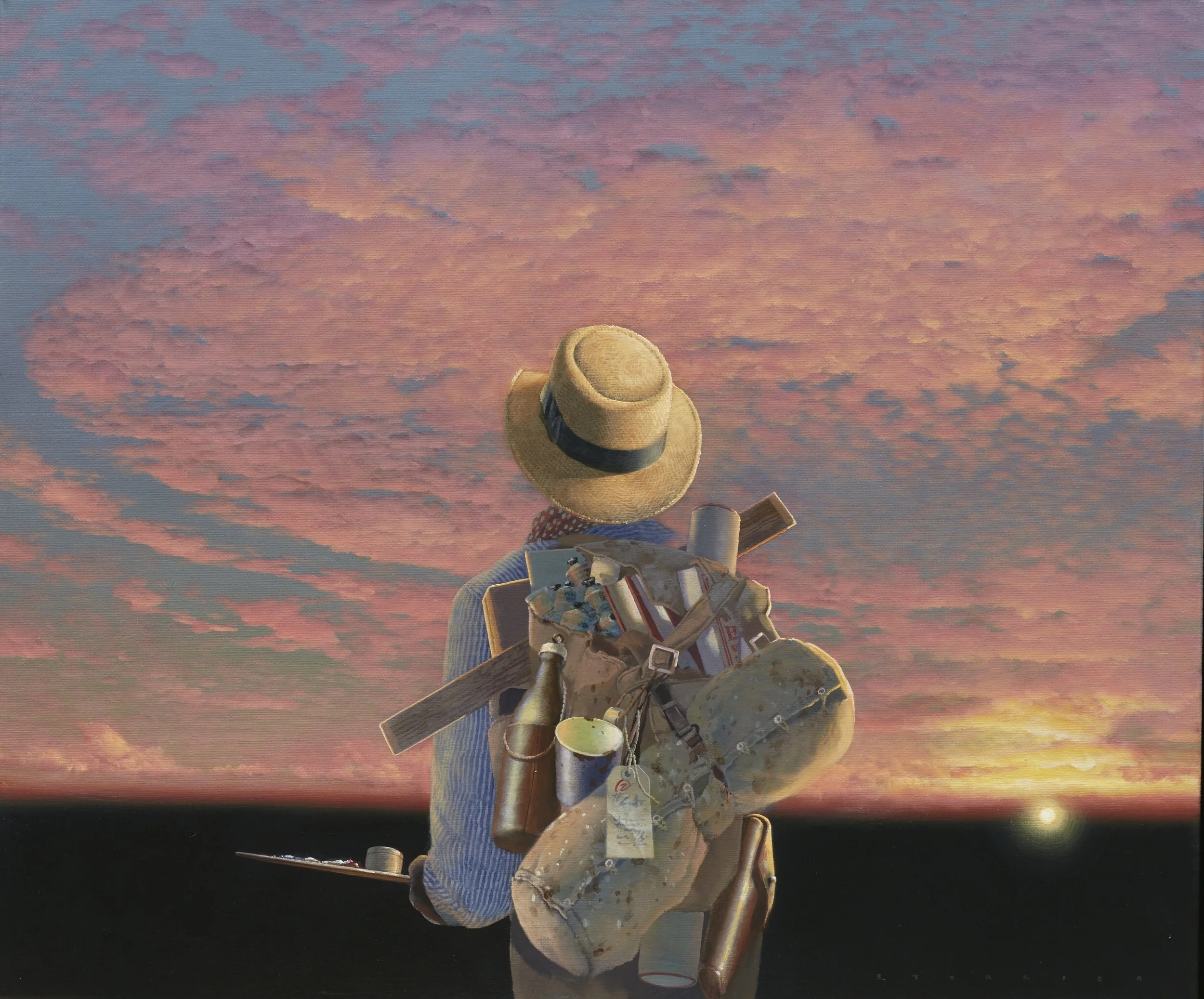 The Passenger (day's end) 2018 acrylic on canvas 80 x 96cm MIM0123.jpeg