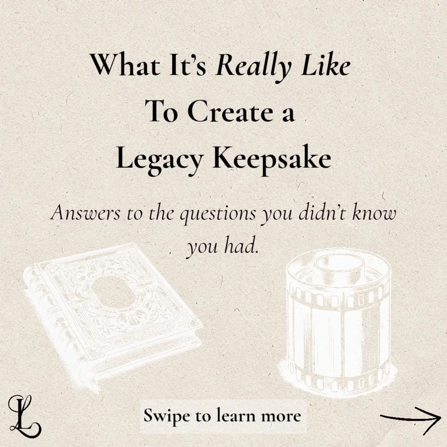 It's a lot more freeing than you might think ✨

Most people assume legacy documentation is formal or intimidating. But the truth is&mdash;it&rsquo;s incredibly human.

It&rsquo;s a cozy, open conversation with someone who&rsquo;s really listening. Th
