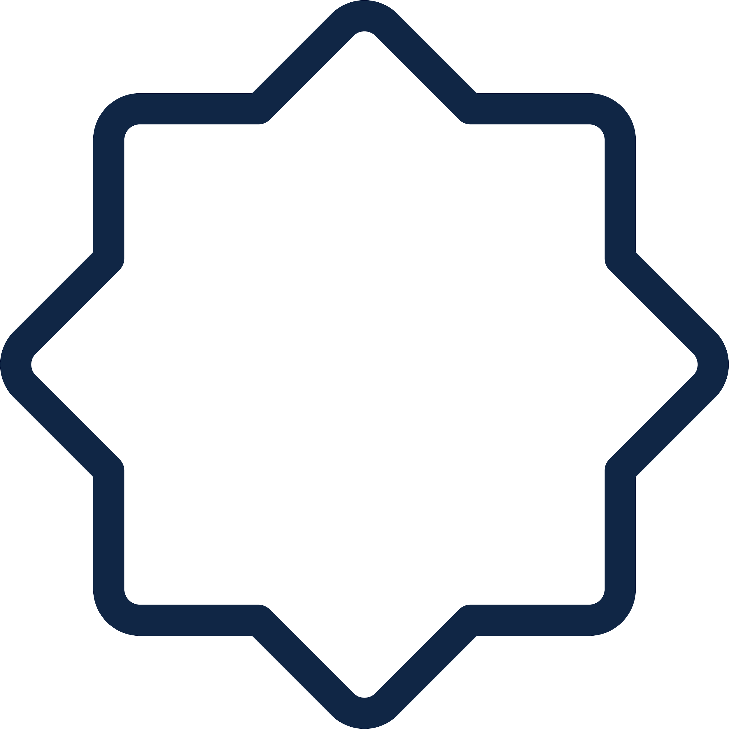 Icon of an open box with crossed lines indicating security or encryption.