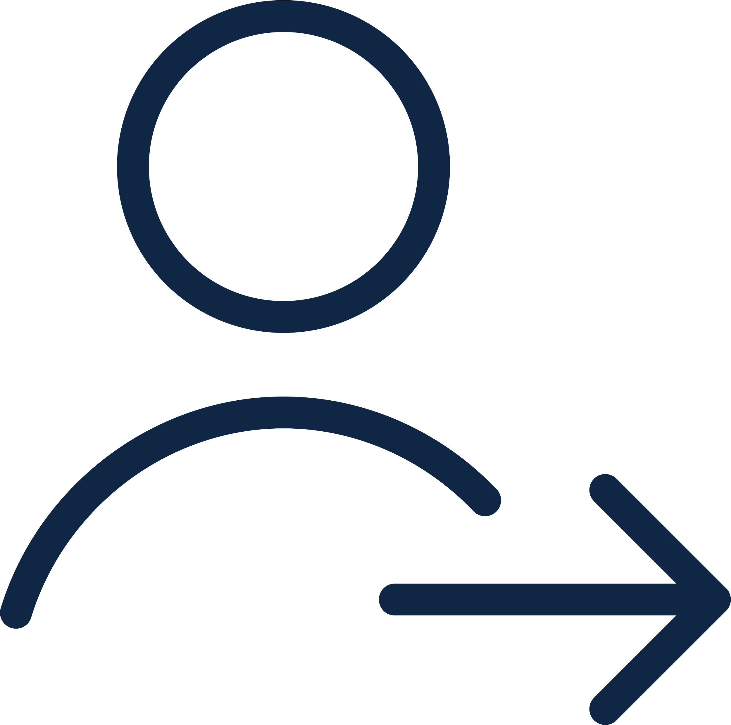 Silhouette of a person in a wheelchair with a cane, looking at a speech bubble containing a checkmark and a question mark.