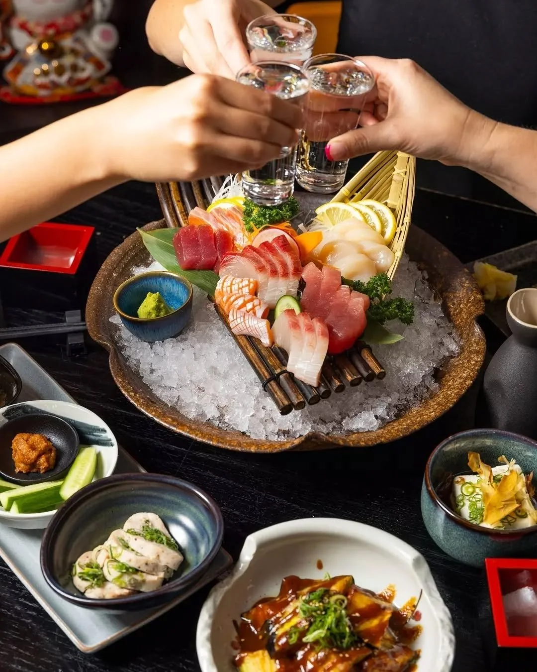 ごちそうさまでした/ご馳走様でした
Gochisousama Deshita!

It was a feast 🍣