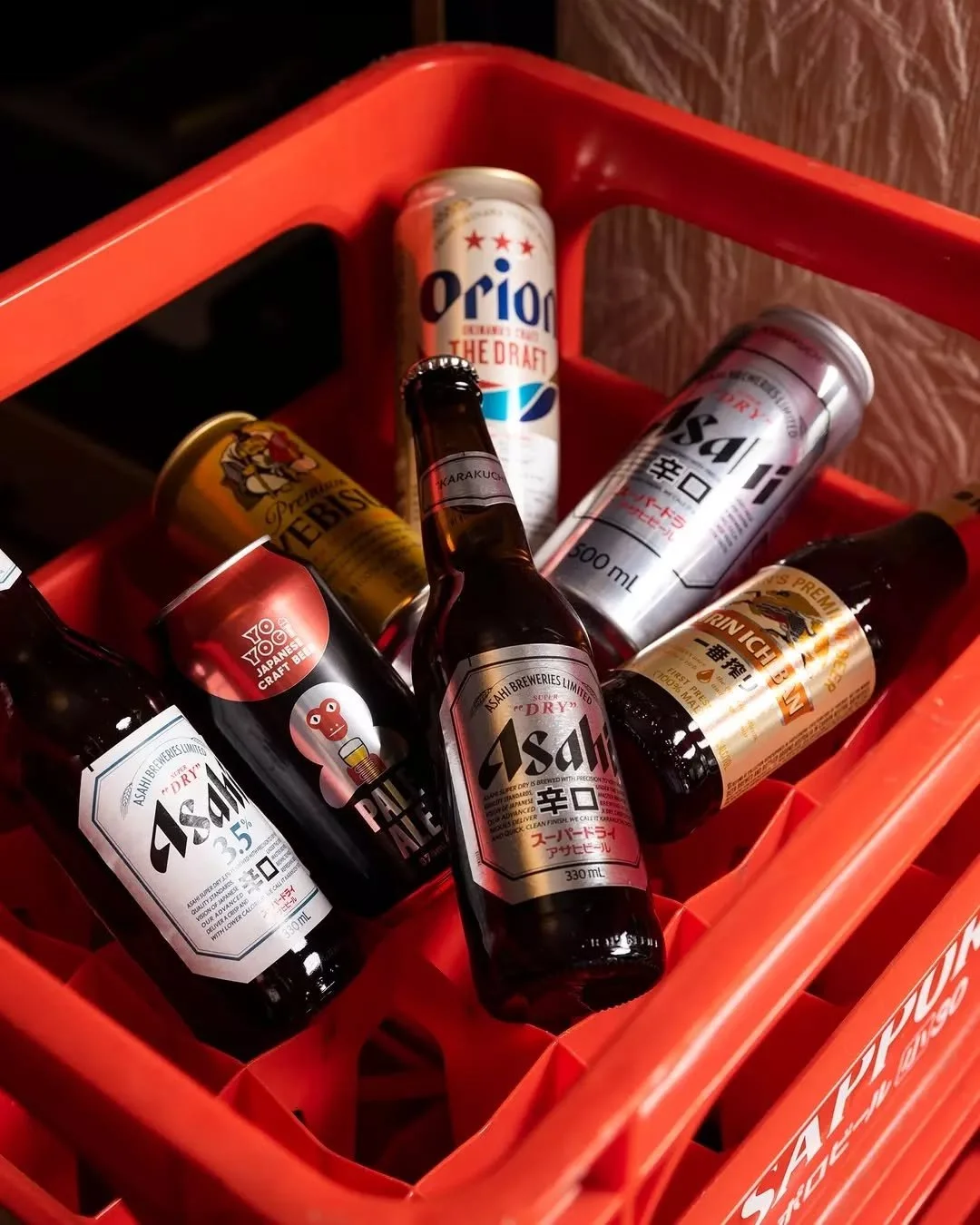 It's getting warmer, time for a cold drink to go with your sushi!