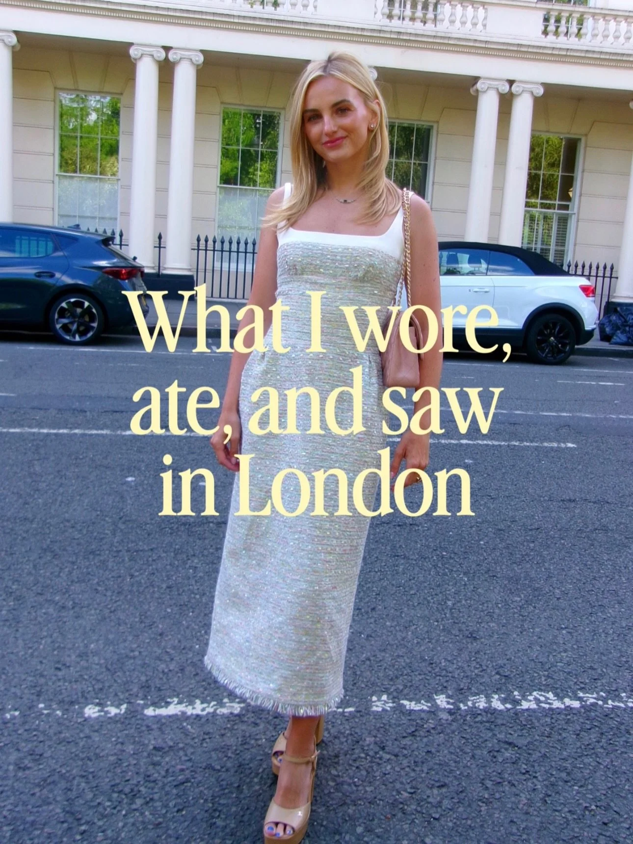 What I wore, ate, and saw in London 🏴󠁧󠁢󠁥󠁮󠁧󠁿📲➡️