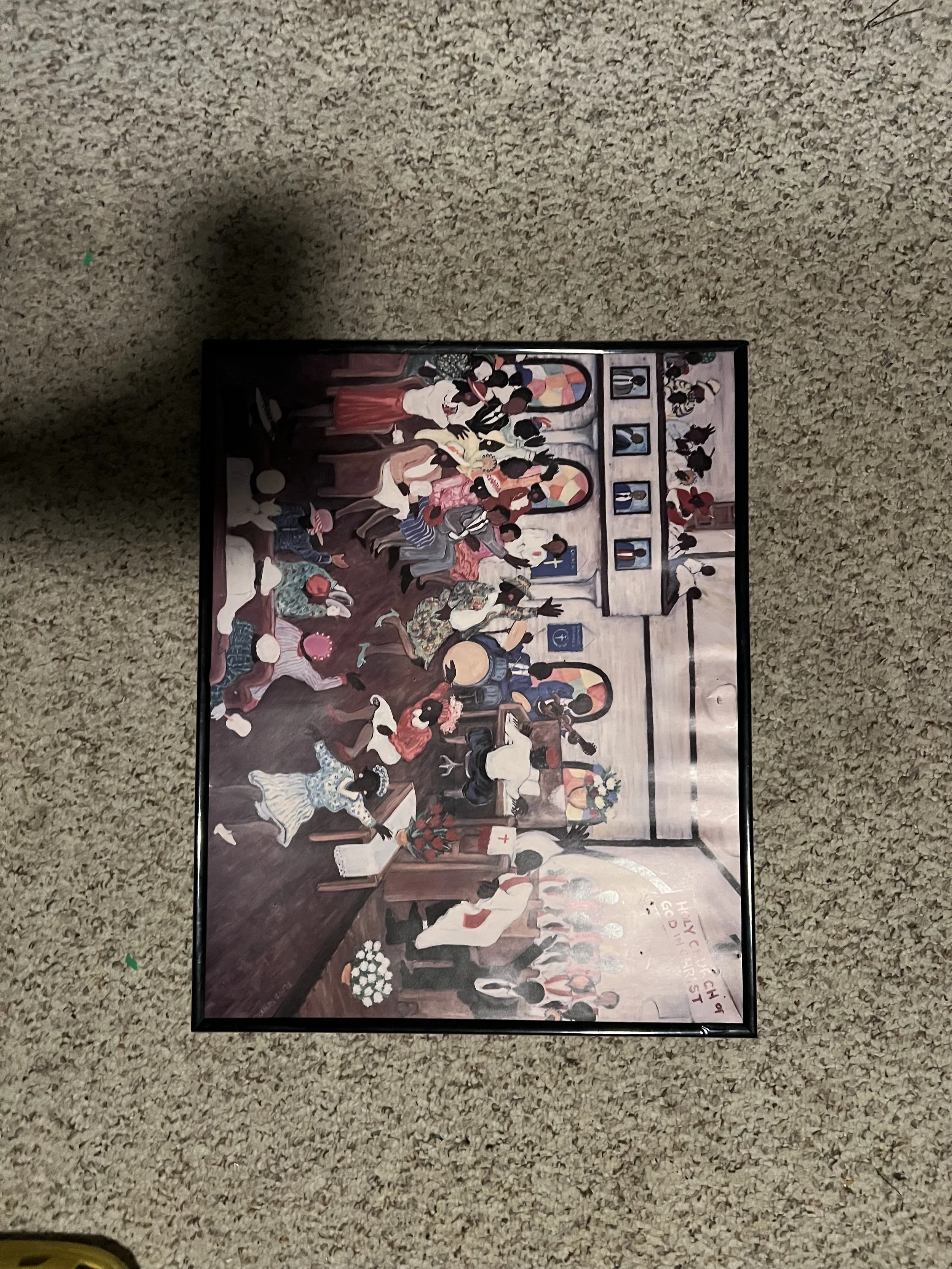 has a few small pin sized holes