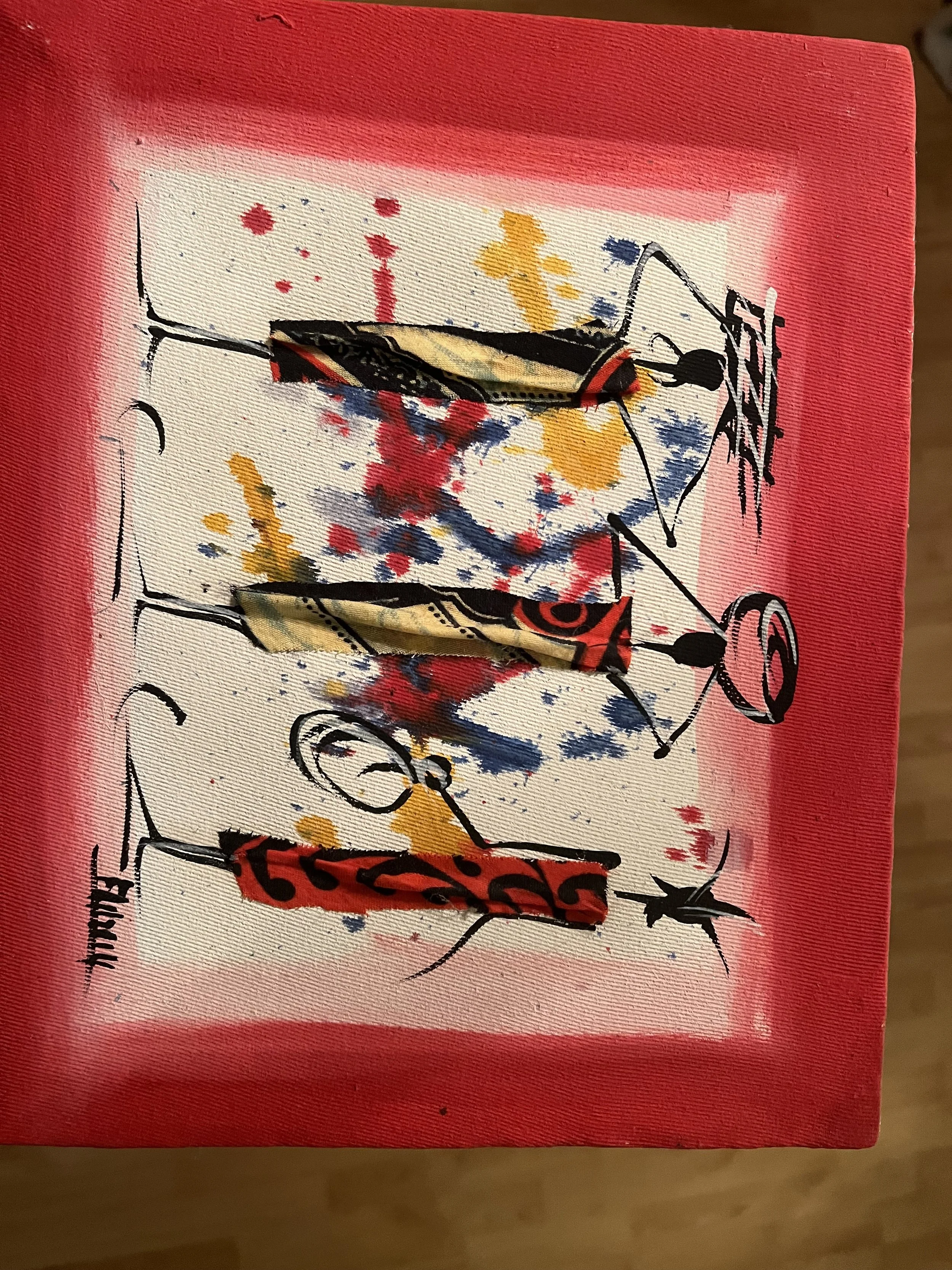 small painting on canvas