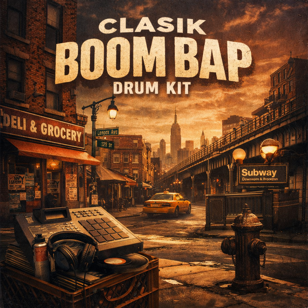 Clasik Boom Bap Drum Kit