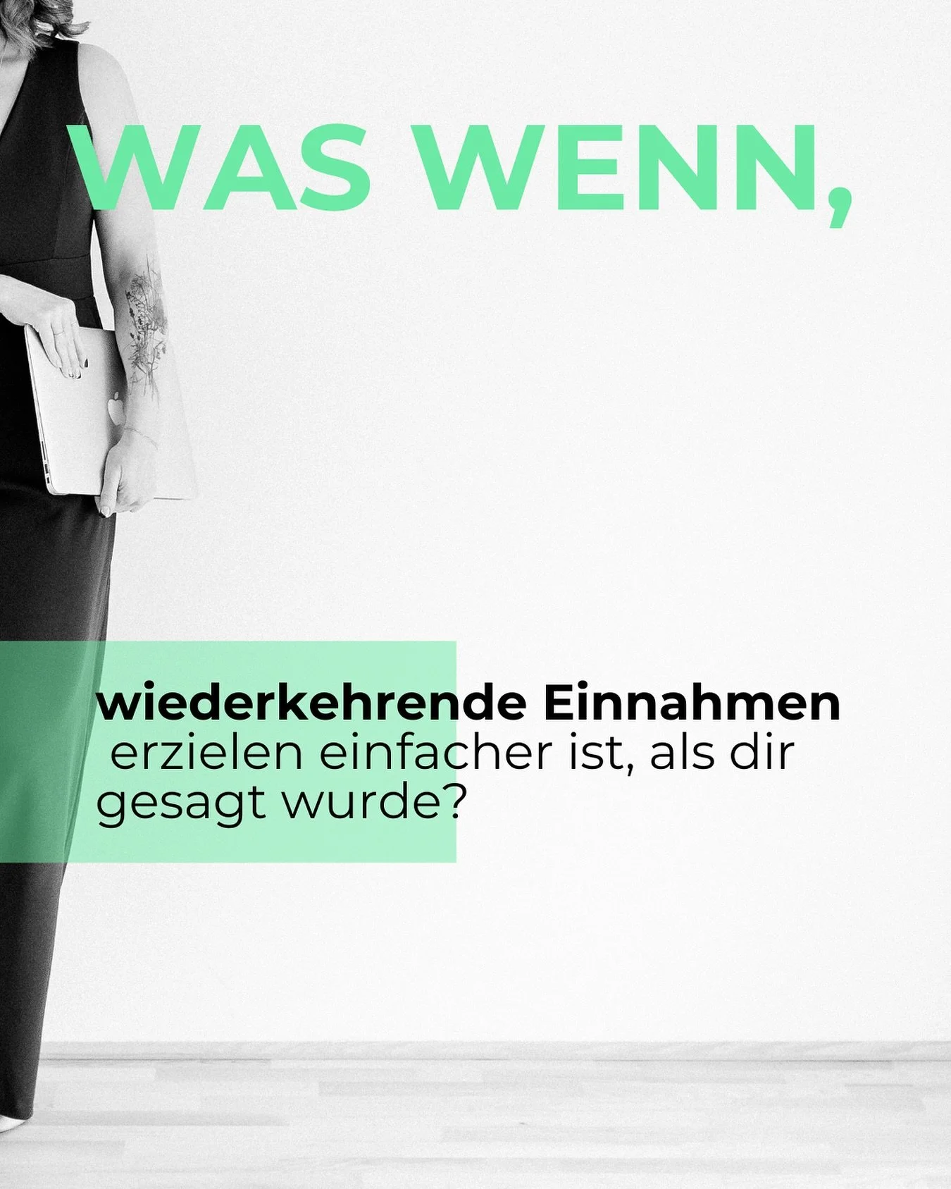 Wenn du das mitbringst:

✨ Erfahrung im 1:1 zu deiner Fachexpertise. Du gibst gern an Kundinnen oder Personen aus deiner Branche dein Wissen weiter. 

✨ Eine Community, mit der du aktiv im Austausch bist. Nicht, weil du sie mir Offer&rsquo;s bombadie