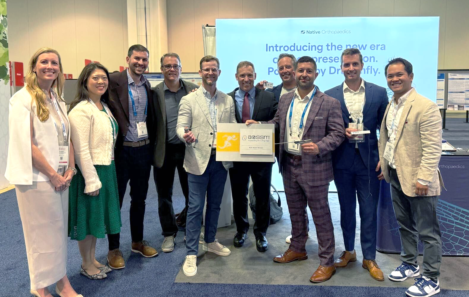 Native Orthopaedics Wins 2025 ACE Award at AOSSM