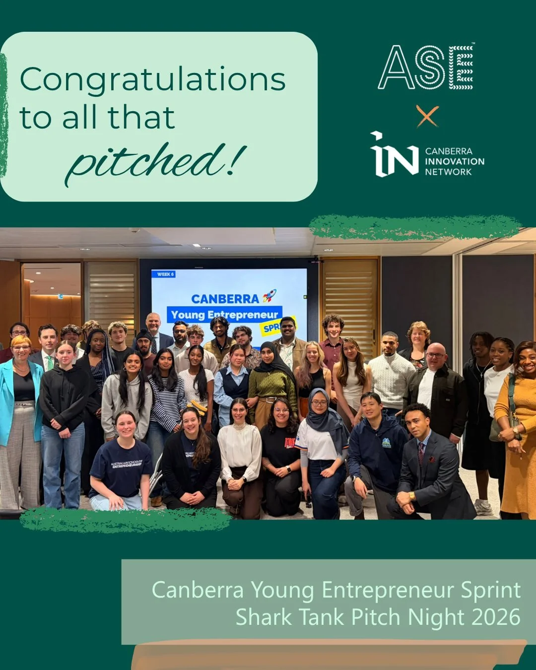 I was delighted to be invited to participate on the panel at the Shark Tank event hosted by @cbr_in and @theasegroup to hear from Young Canberra Entrepreneurs. 
 
It was an inspiring event, and I was incredibly impressed by the passion, creativity an