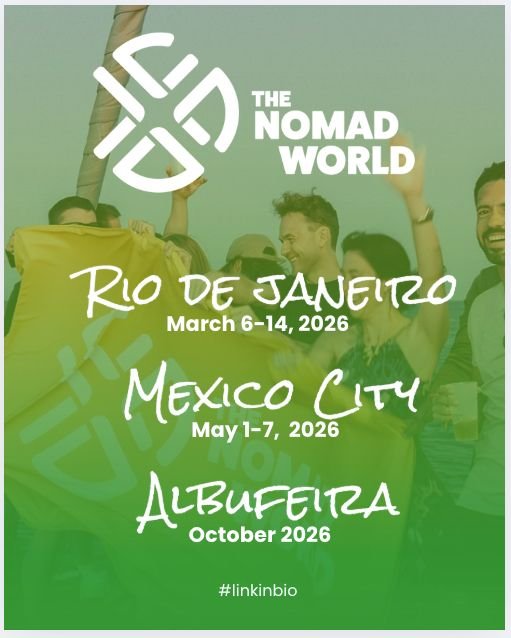 It’s Official: The Nomad World 2026 Dates Are Here — Rio, Mexico City & Albufeira