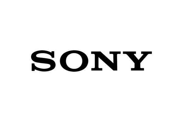 The Sony logo in black text on a white background.