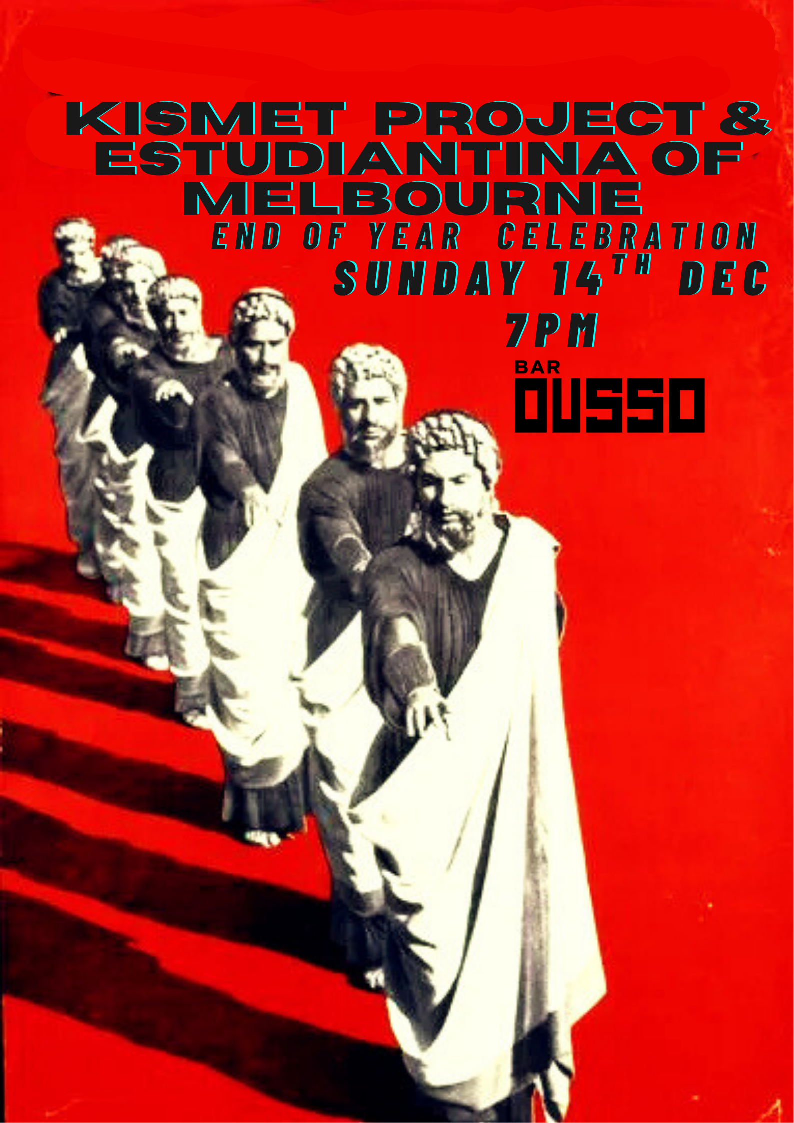 Estudiantina of Melbourne & Kismet Project End of Year Bash