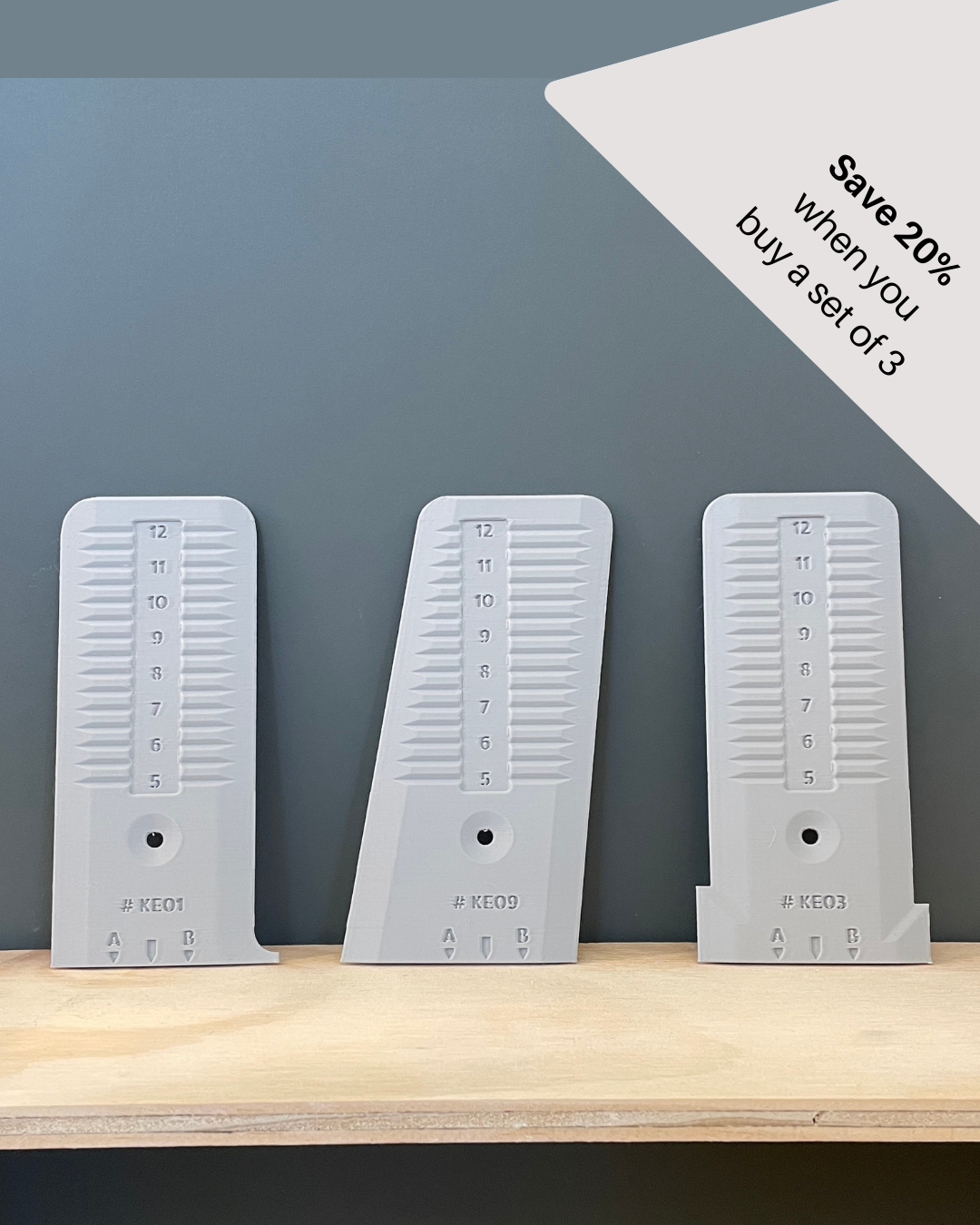 The KEO Rib set (KEO 1, KEO 3, KEO 9)