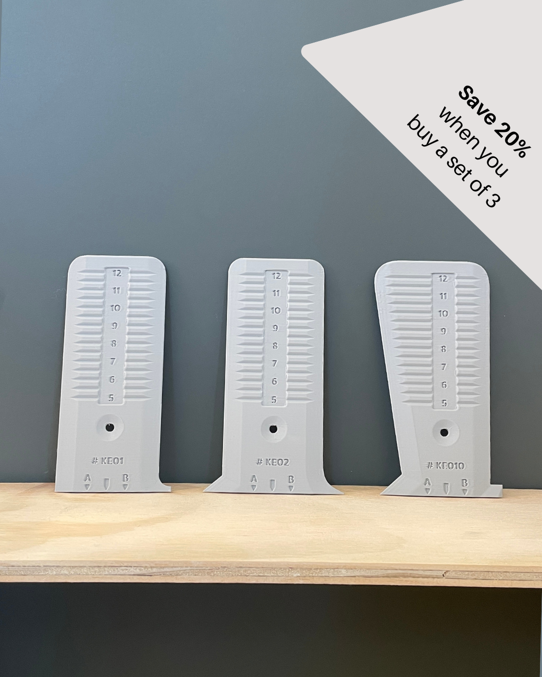 The KEO Rib set (KEO1, KEO2, KEO10)