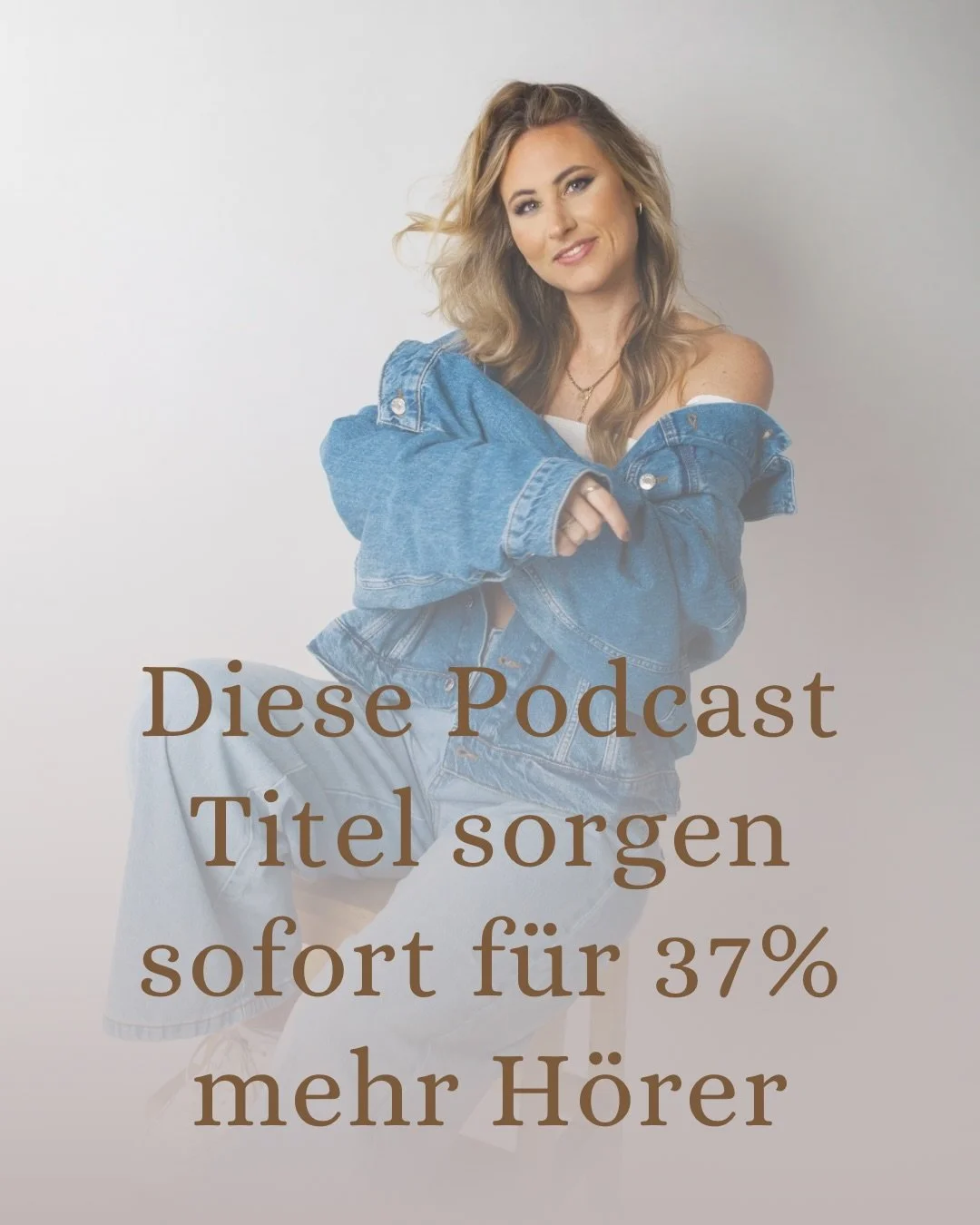 Dein Titel entscheidet in einer Sekunde, ob jemand deine Podcast Folge anh&ouml;rt.

Bevor jemand reinh&ouml;rt, liest er nur eine Sache: 
den Titel.

Nicht die Qualit&auml;t deiner Folge. Nicht dein Fachwissen. Nicht wie viel Herzblut drinsteckt.

D