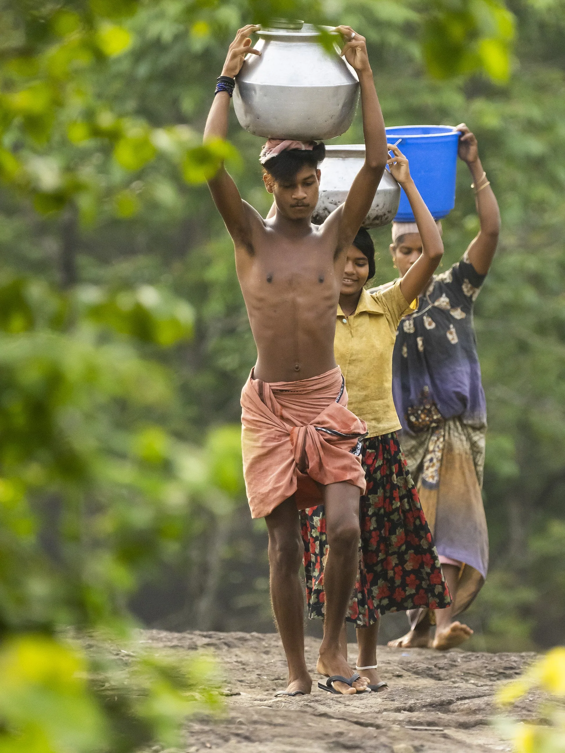 Indeginous tribe people. Western Ghats.