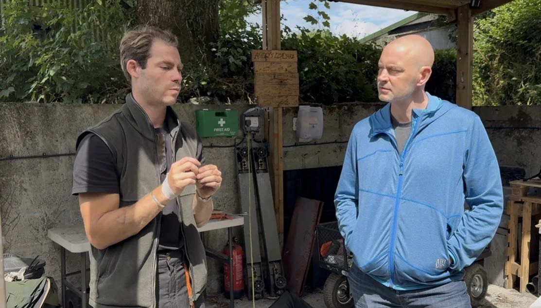 An image of Tom from Restord and Ben from Glad Climate