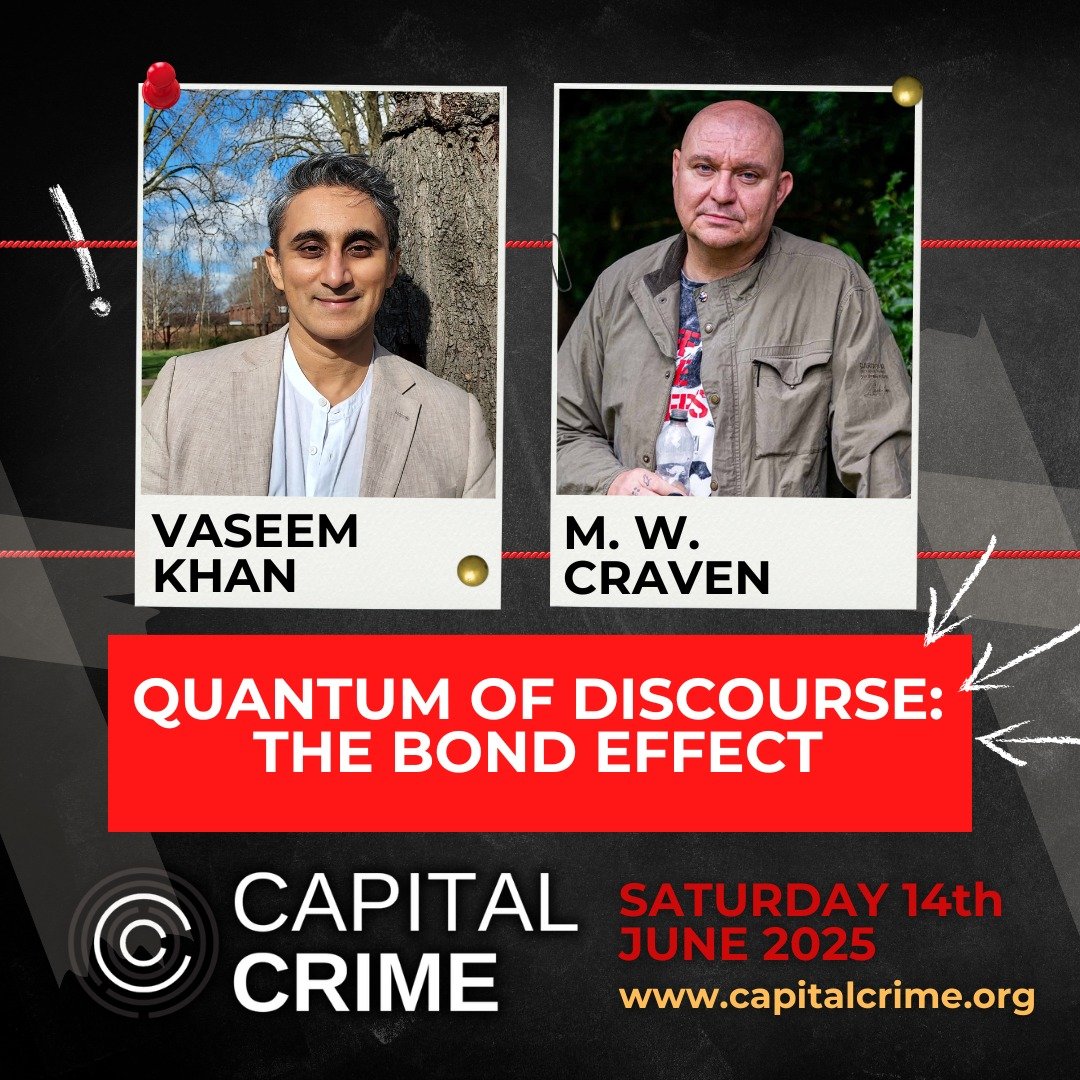 NEW EVENT ALERT! See crime fiction powerhouses M. W Craven &amp; Vaseem Khan in conversation with renowned journalist Matt Nixson.

Join us this Saturday June 14th 2025, 6.25pm-7.10pm

Signings from this event will be held afterwards in the Goldsboro