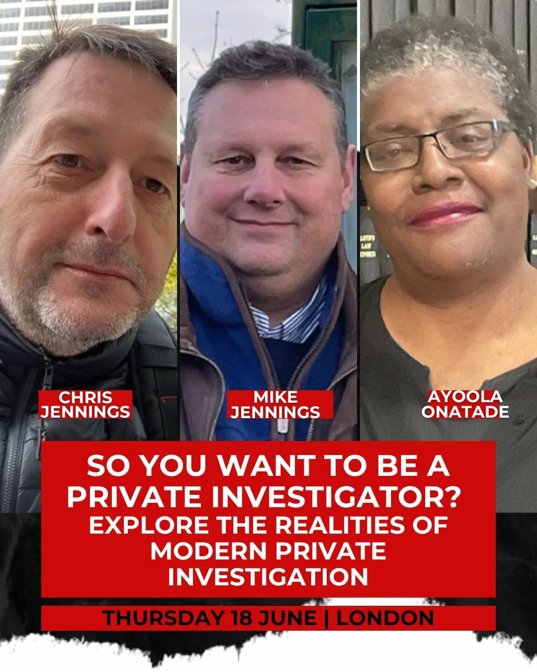 𝐒𝐨 𝐘𝐨𝐮 𝐖𝐚𝐧𝐭 𝐭𝐨 𝐛𝐞 𝐀 𝐏𝐫𝐢𝐯𝐚𝐭𝐞 𝐈𝐧𝐯𝐞𝐬𝐭𝐢𝐠𝐚𝐭𝐨𝐫? Explore the realities of modern private investigation, bridging the gap between crime fiction, true crime, and real-world private investigators Mike and Chris Jennings intervi