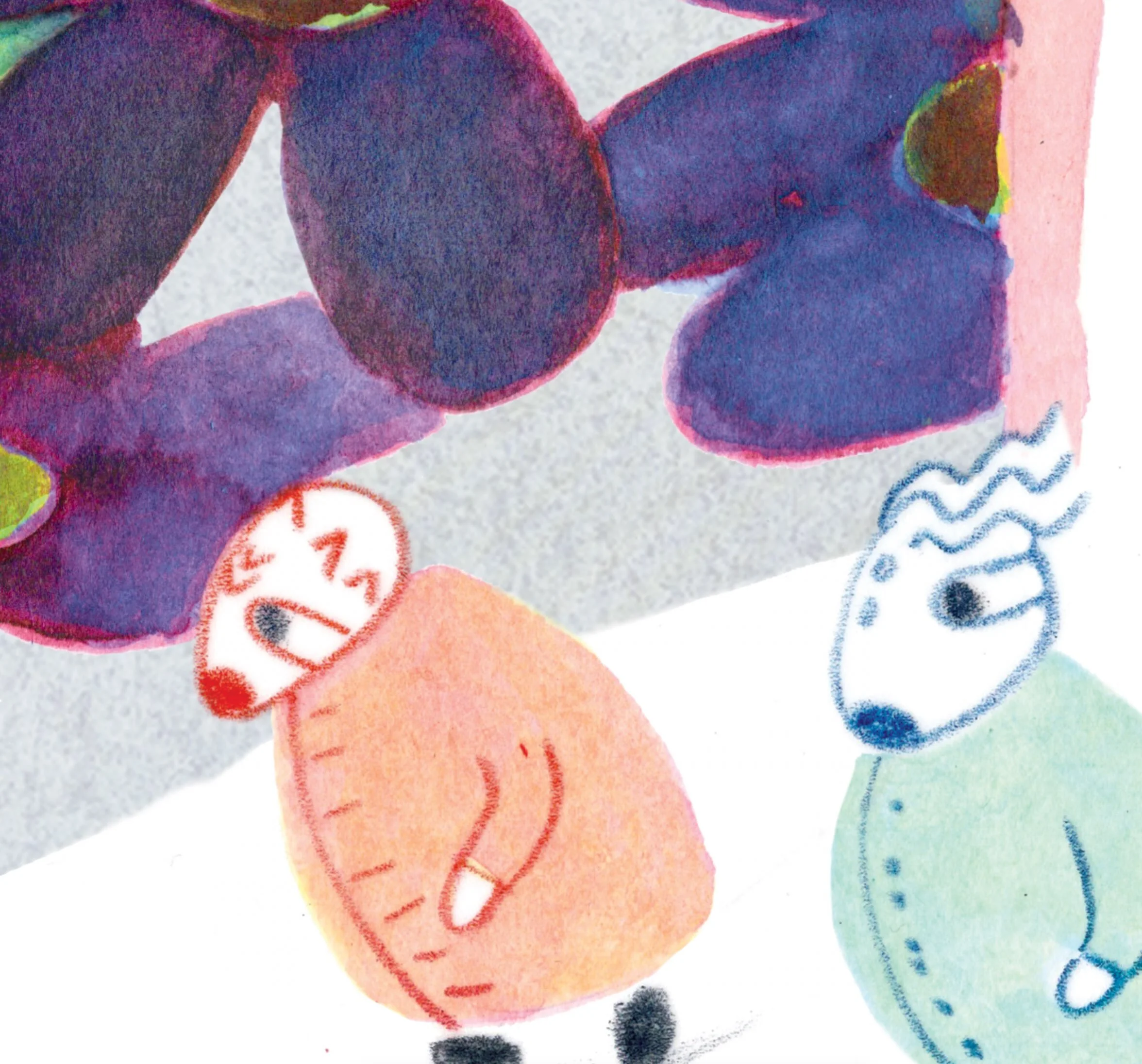 I&rsquo;ve been reacquainting myself with these little guys and their big flowers this week.