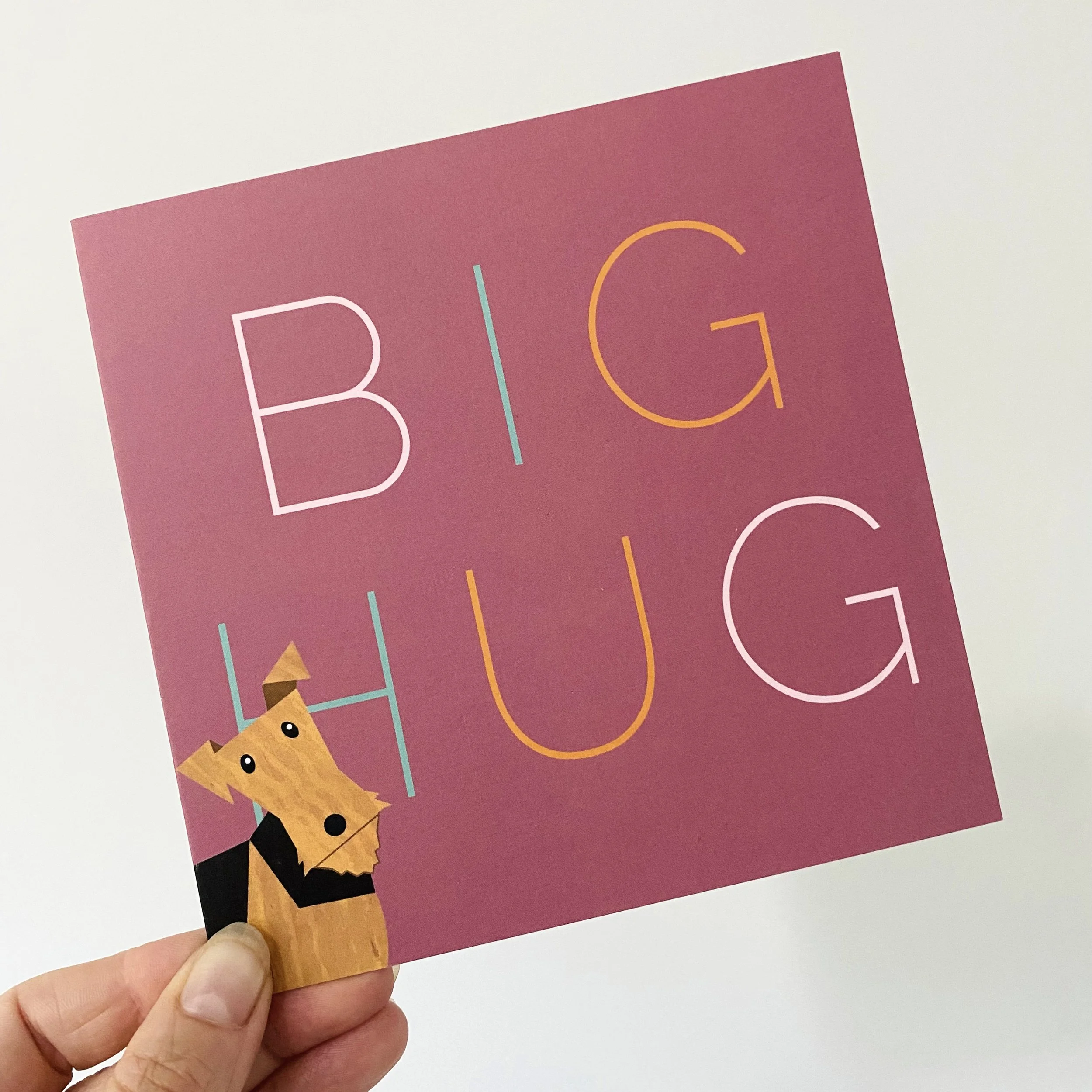 Big Hug Greetings Card