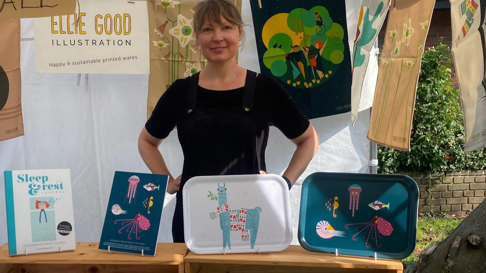 Ellie Good at market