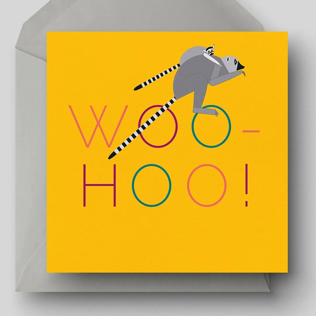 Woo Hoo! Congratulations Greetings Card