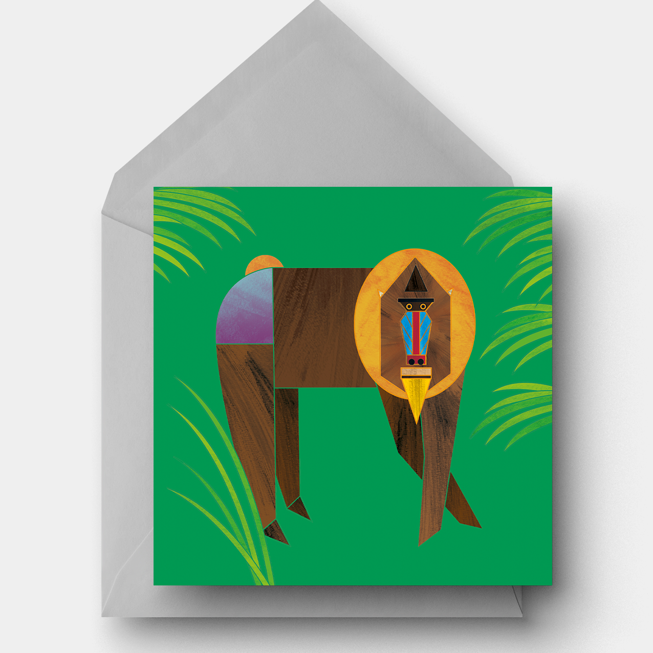 Mandrill Greetings Card