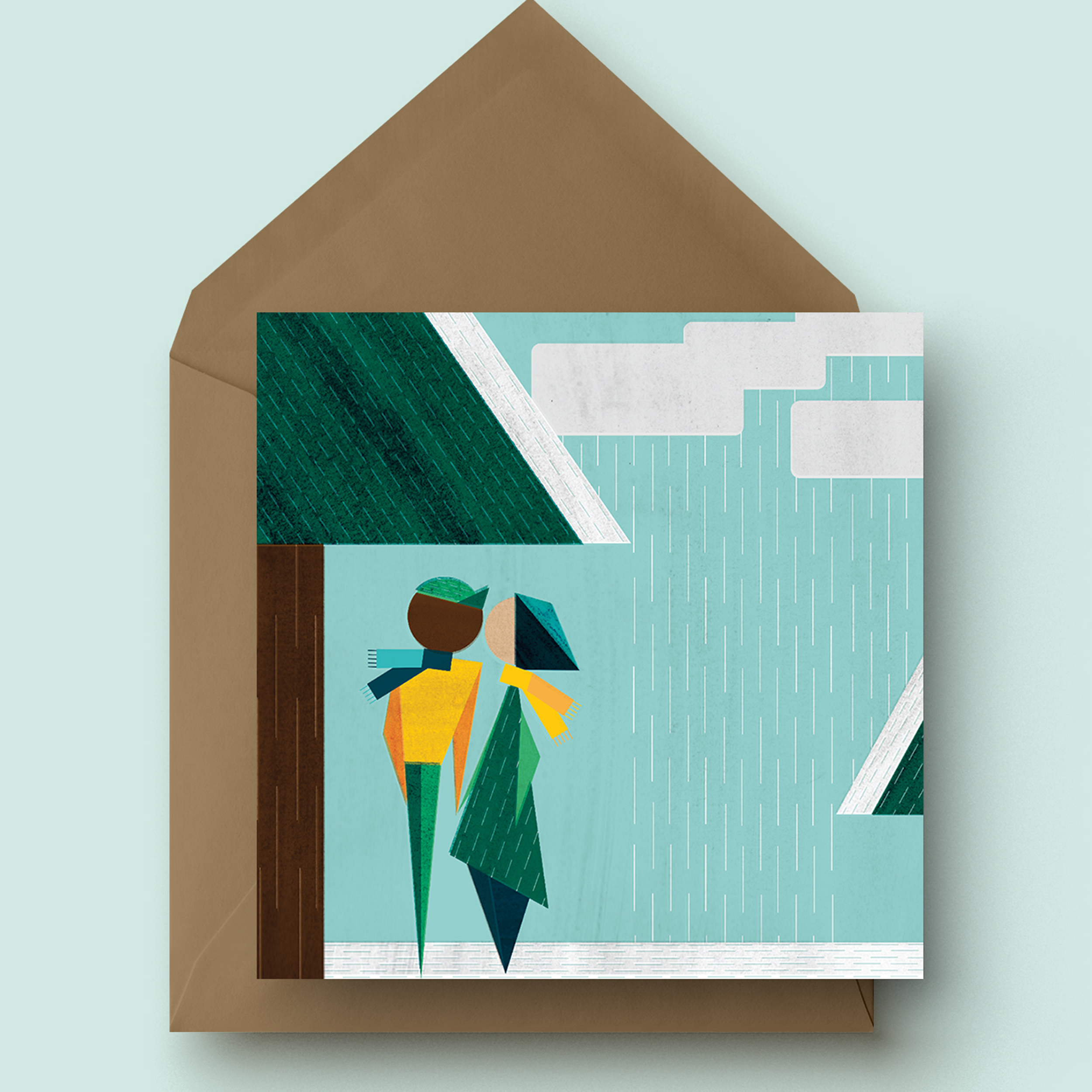 Christmas Couple Card