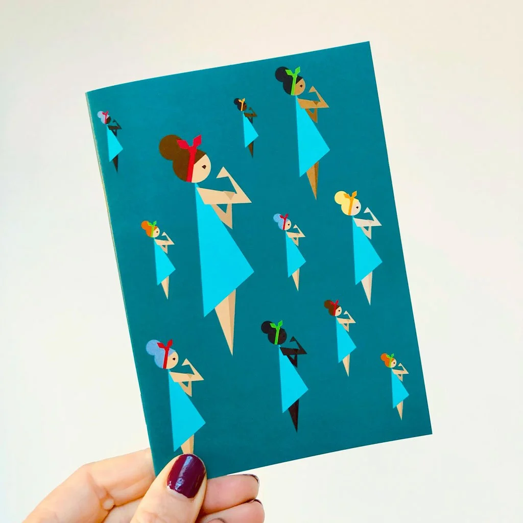 Strong Women Little A6 Notebook