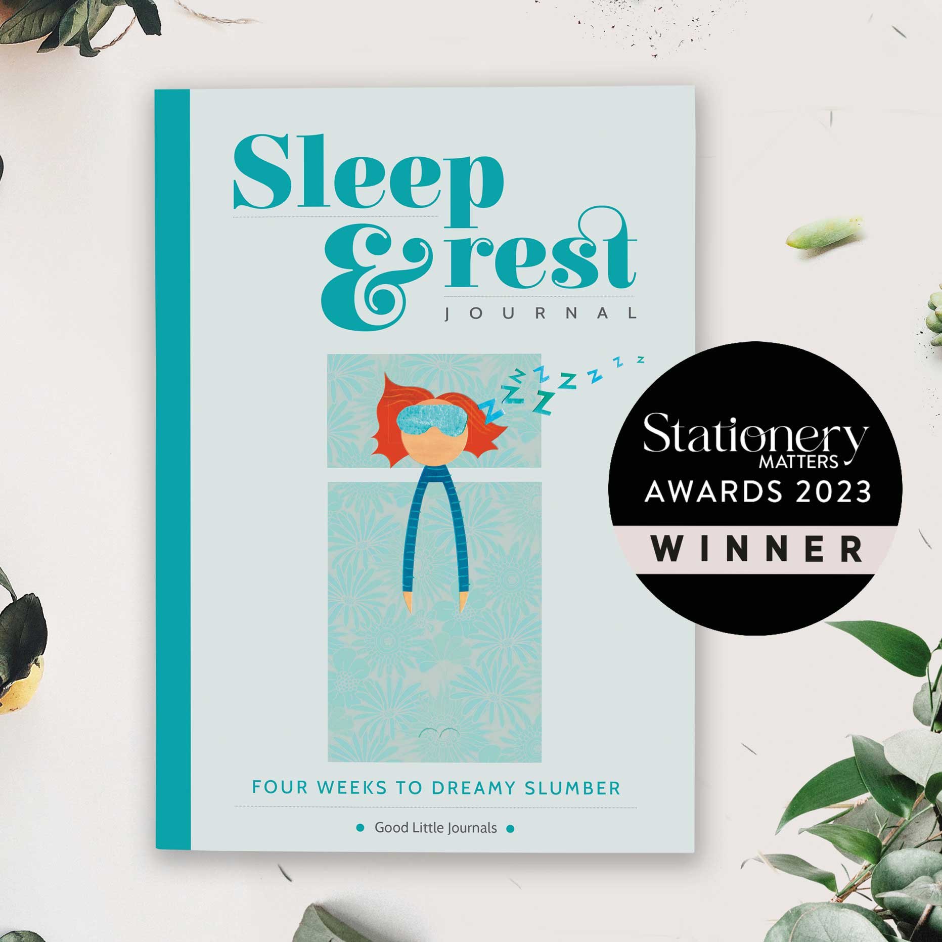 Illustrations, layout design + co-writing for Sleep & Rest Journal