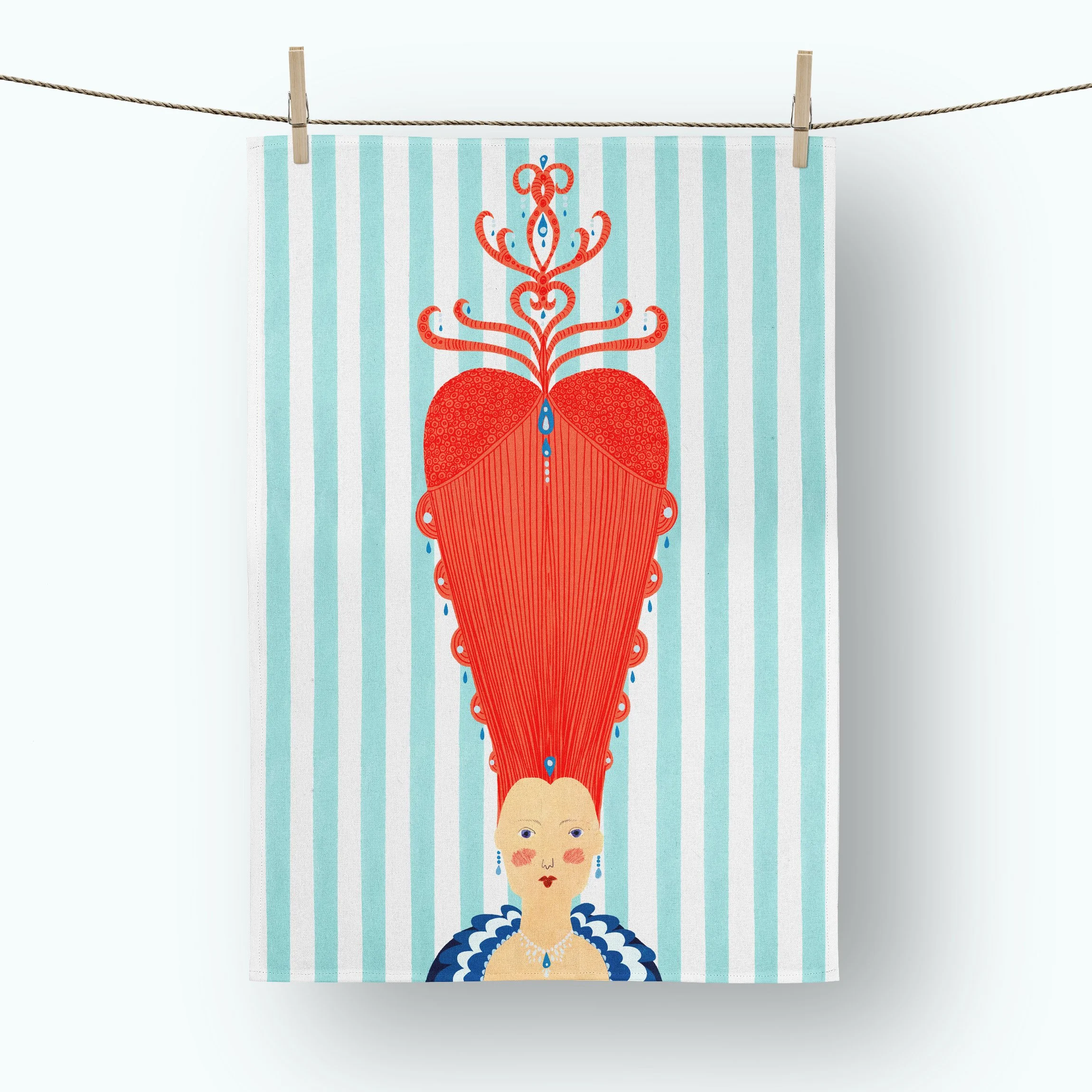 The Duchess Organic Cotton Tea Towel