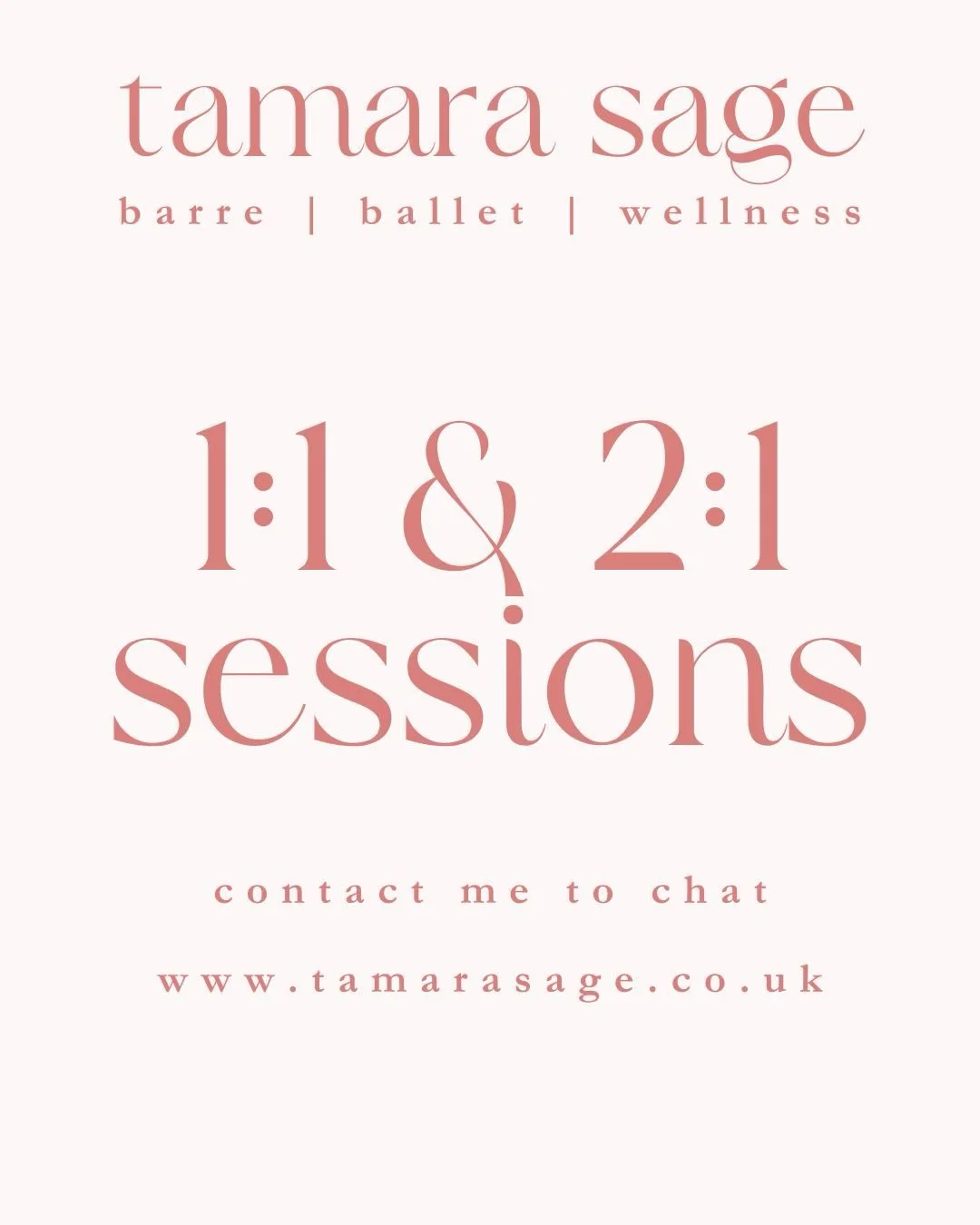 🌱 1 : 1 &amp;  2 : 1

I plan each session just for YOU - your body &amp; your goals - supporting your balance, strength, &amp; wellbeing.

With personalised guidance, I help you move in ways that are safe &amp; empowering, building confidence &amp; 