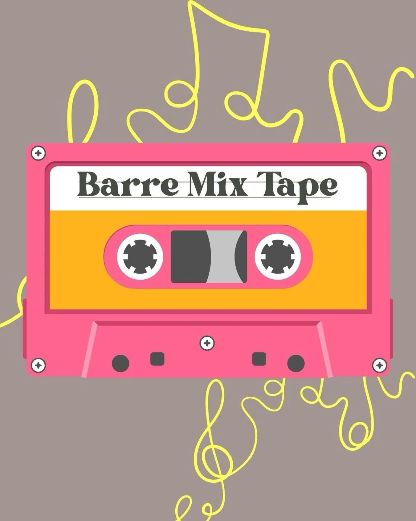 02.06.26  19:15 @ The Barn, Dormington 
This week, Barre gets a MixTape makeover 🎶

We&rsquo;re kicking off the term with a playlist powered entirely by YOU. A MixTape of your favourite throwbacks, guilty pleasures, dance-floor classics &amp; sing-a