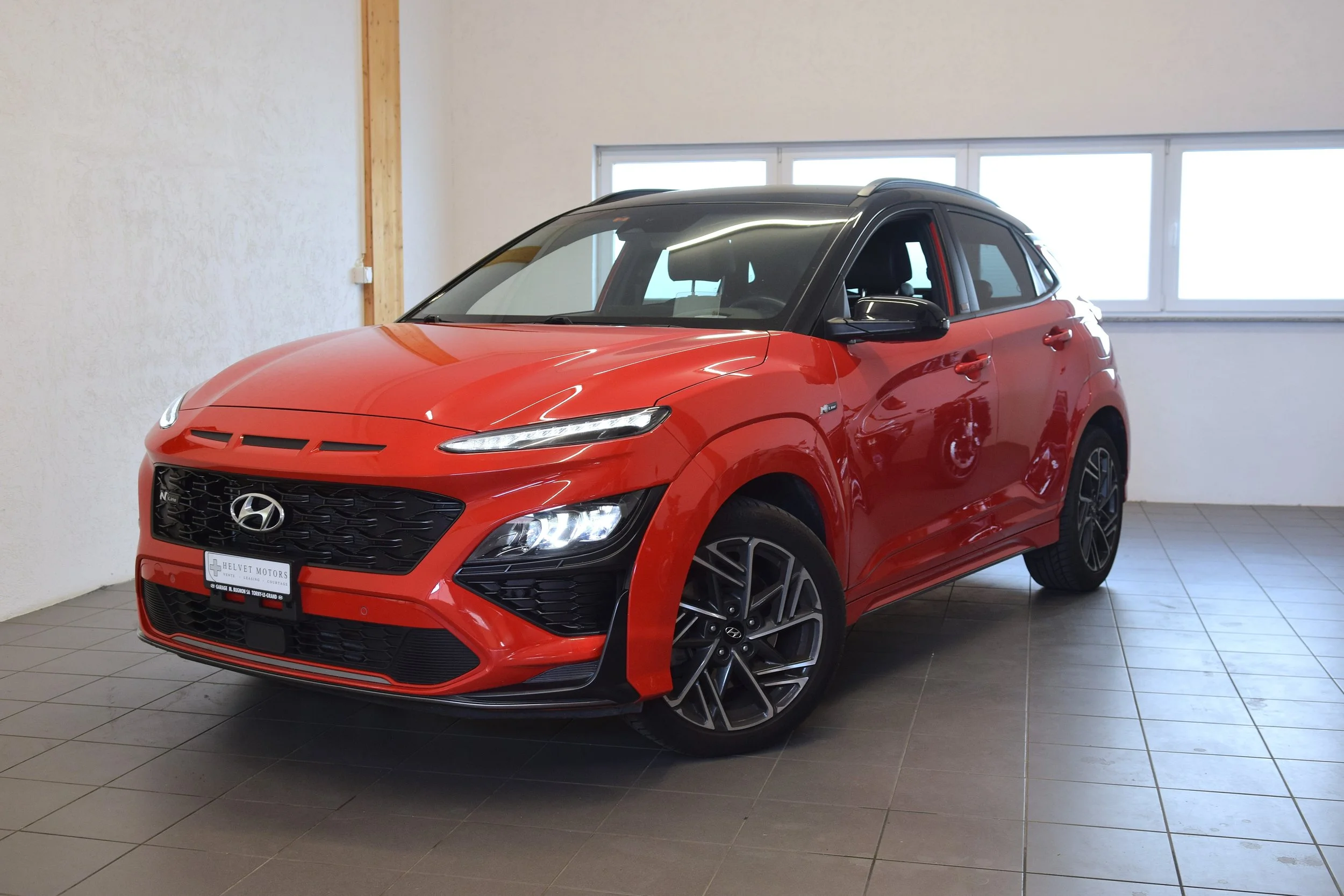 HYUNDAI Kona 1.6 T-GDi N Line 4WD DCT - Année: 03/2022 - Kms: 55.000 - Prix: 23.490 Chf
