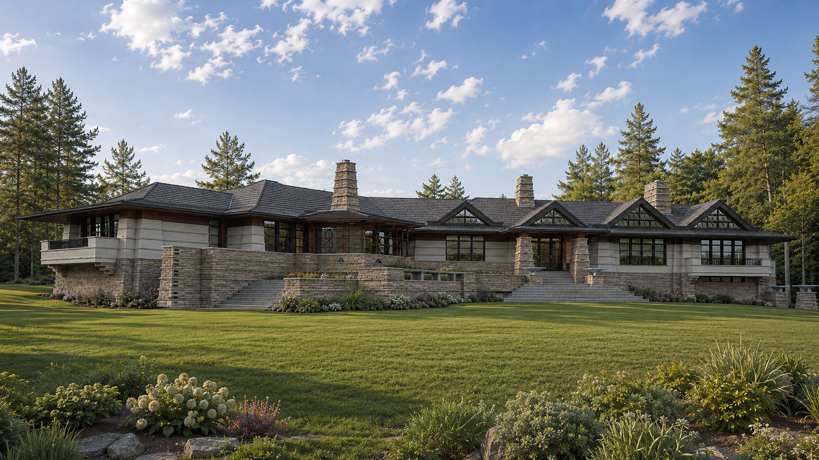 Rehoboth Prairie Style Residence