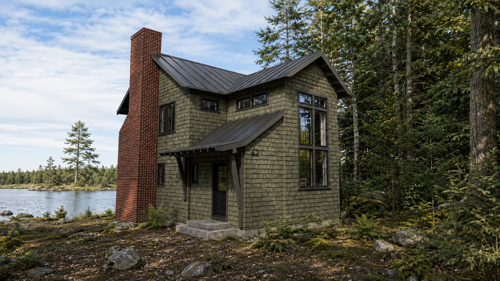 North Conway Shingle Style Cottage