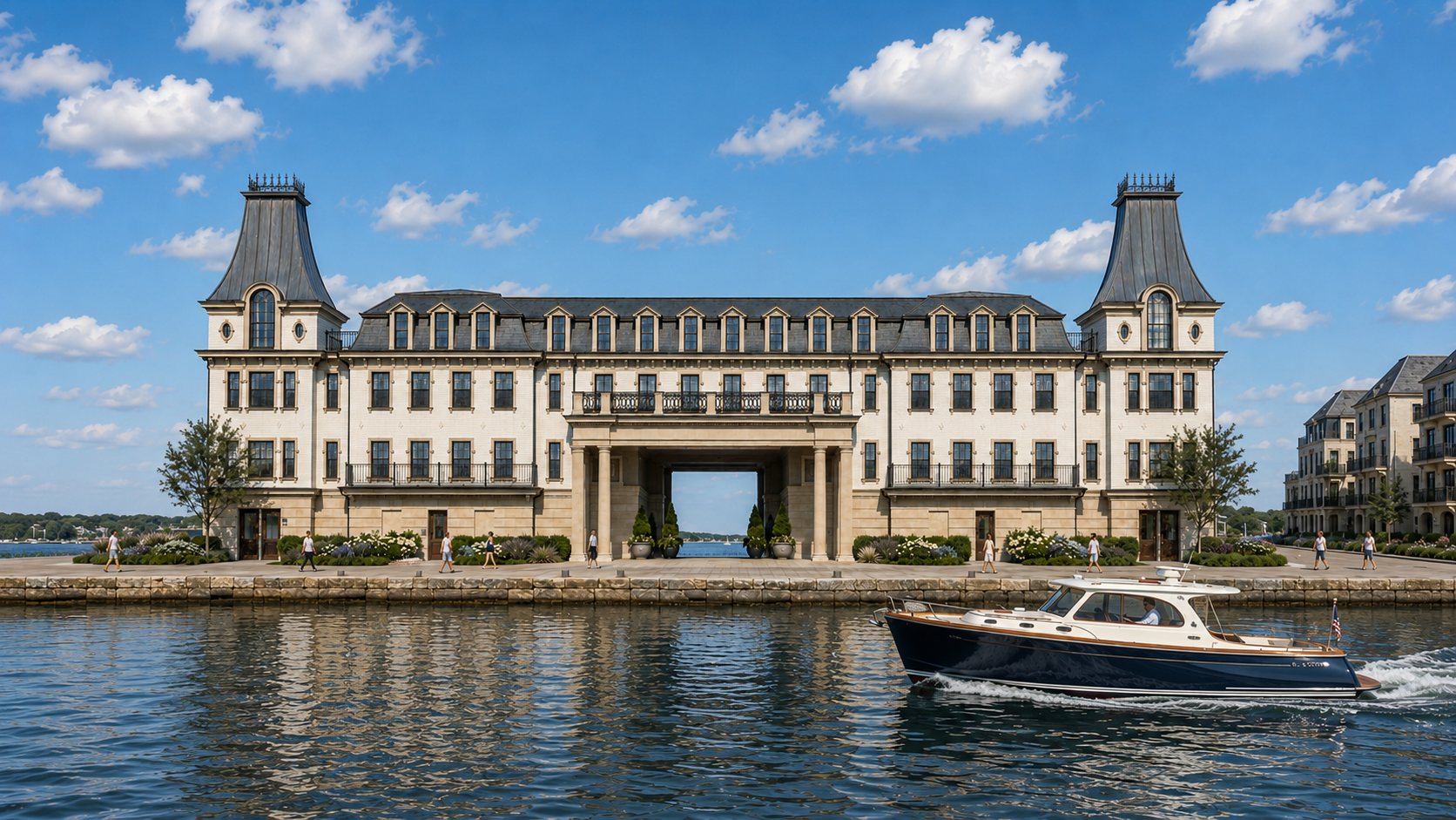 A Niantic River Development in Waterford Connecticut