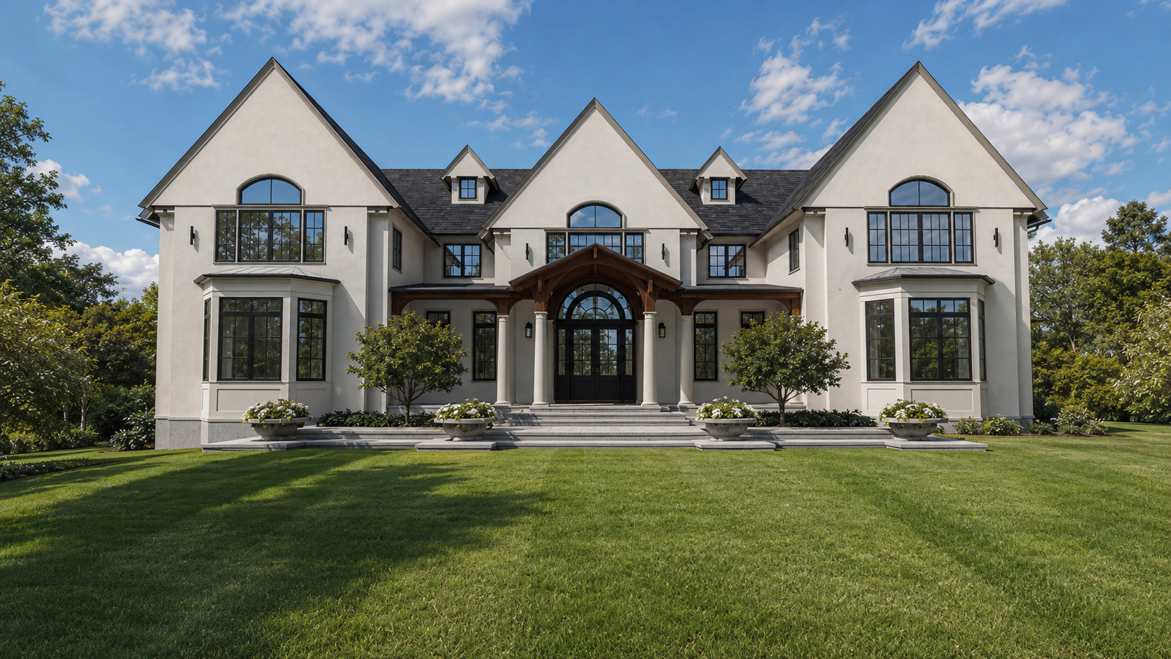 East Bridgewater Transitional European Manor House
