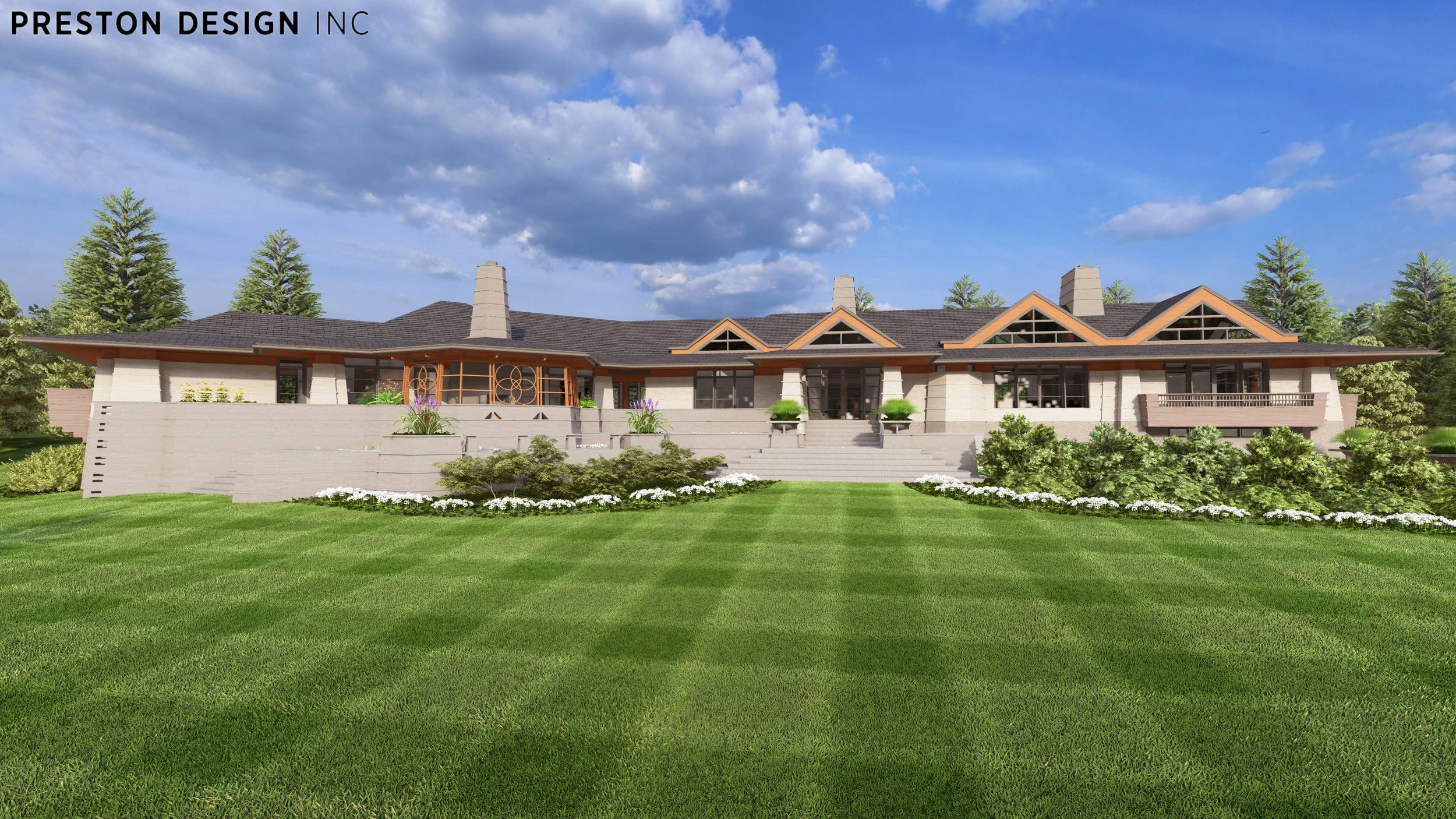 Rehoboth Contemporary Prairie Revival Estate