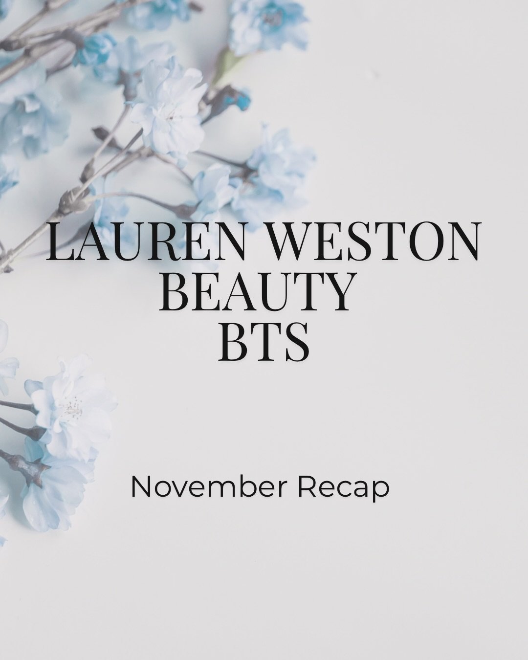 🍁 November at Lauren Weston Beauty 🍁

The month that officially tipped us into festive mode 🎄 &mdash; with fireworks, weddings, ABBA magic, birthday celebrations, newborn cuddles 👶 and the cutest nursery prep 🐻✨

December, we&rsquo;re ready for 