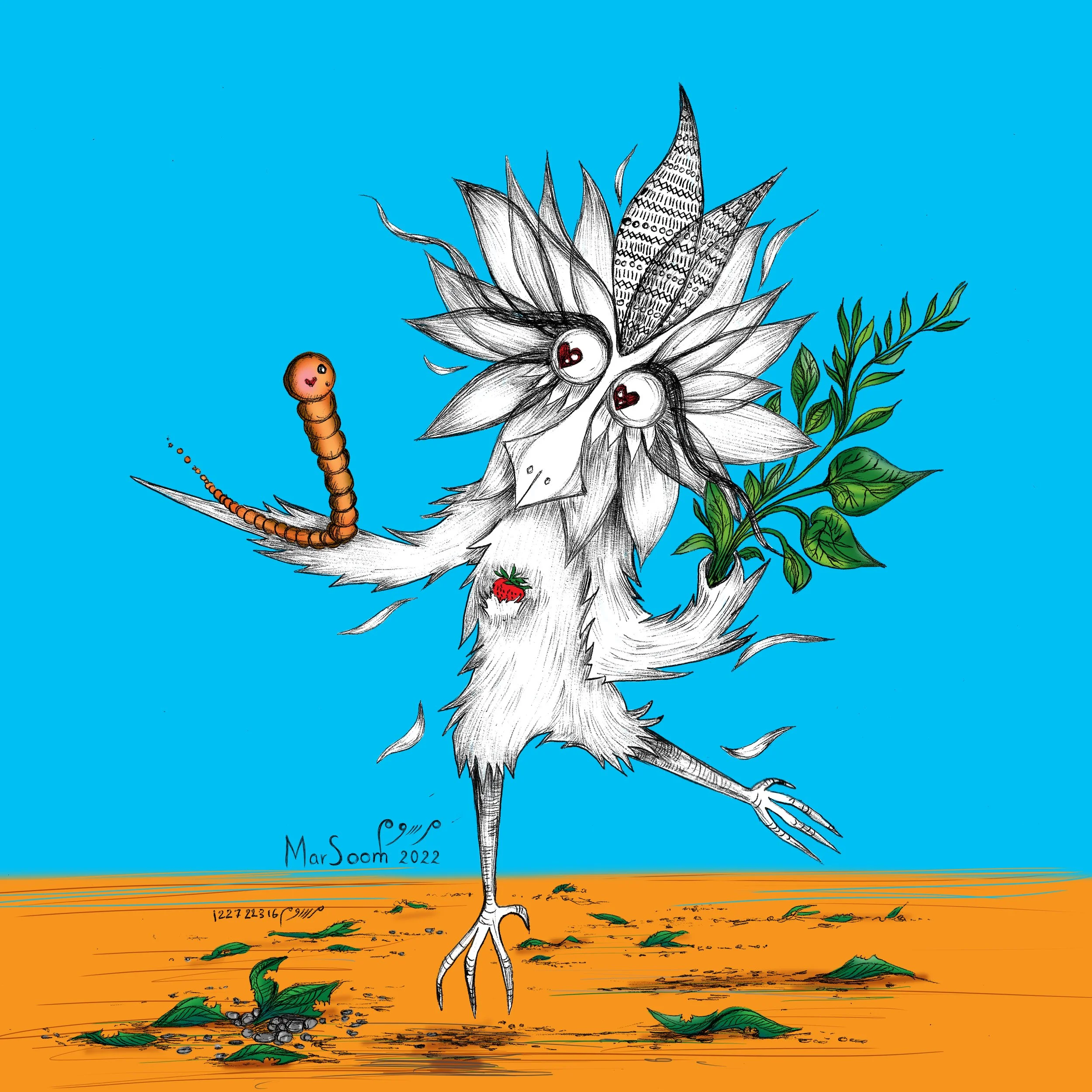الدودة ومرسوم ملون 3.jpg