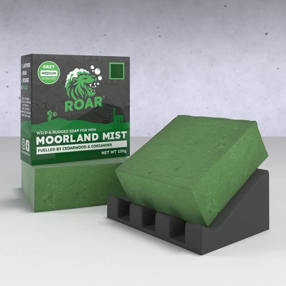 Moorland Mist natural soap front