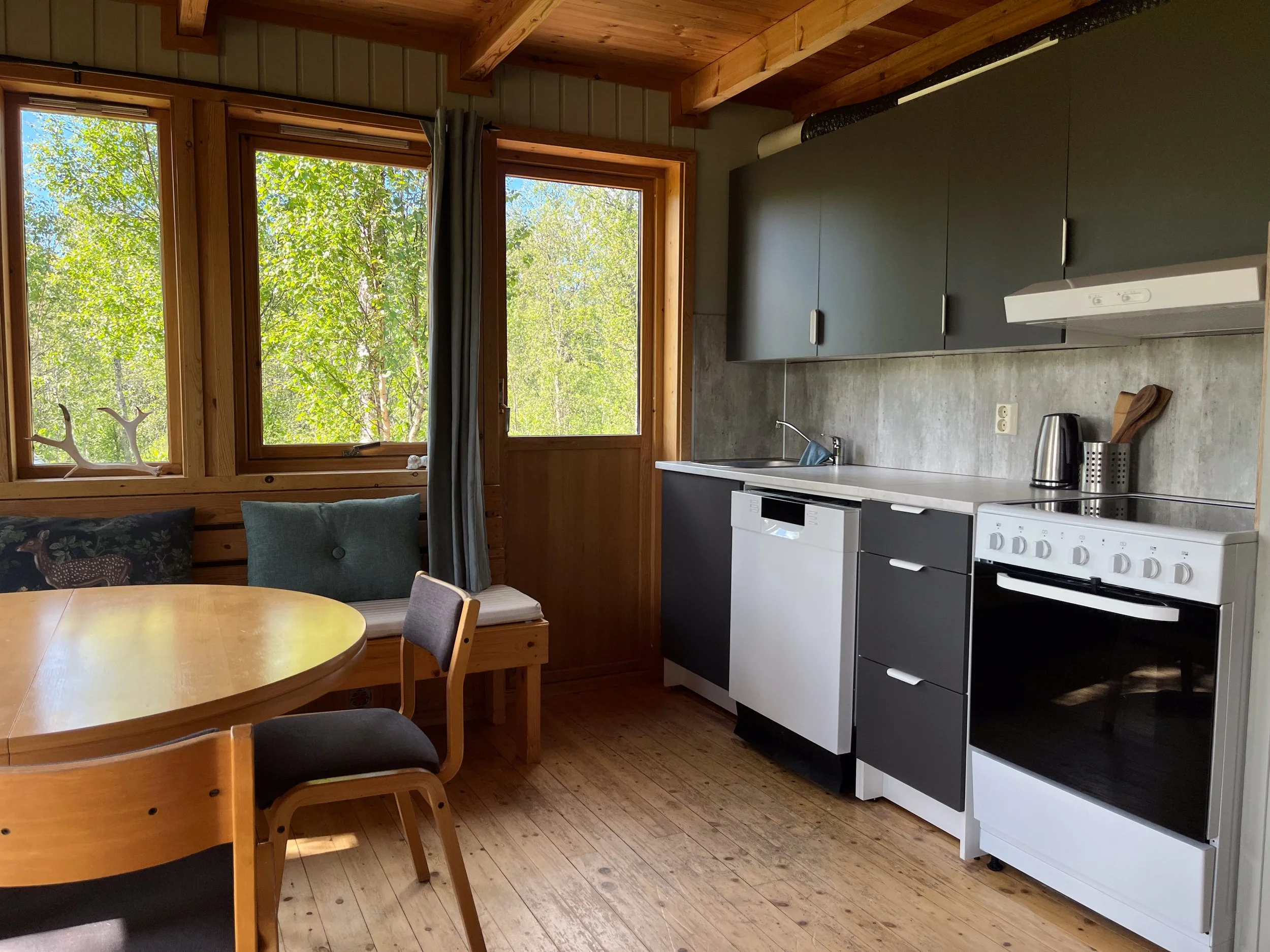 Fellesareal med veranda