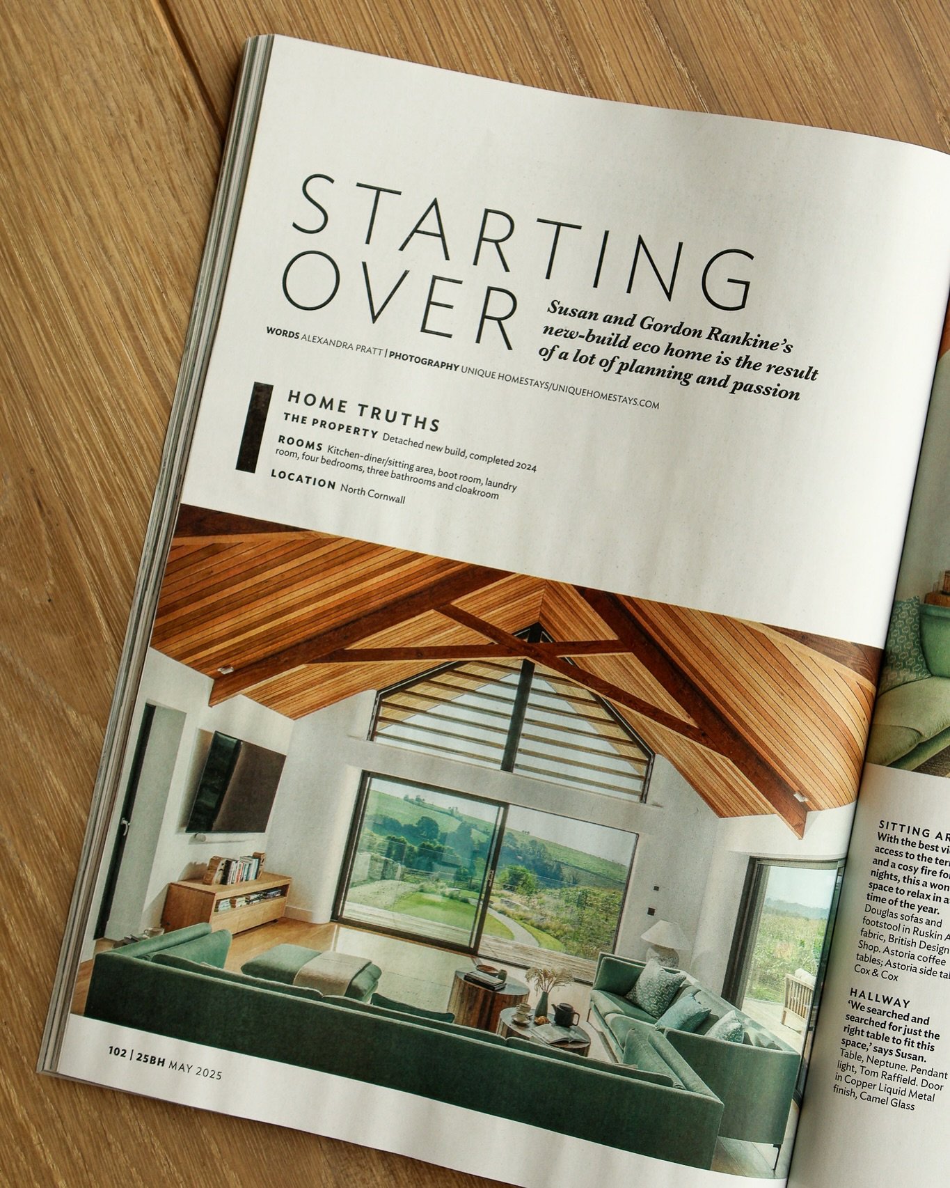 Great to see one of our most recently completed projects featured in the May edition of @25beautifulhomesmagazine.   The property was built on the site of a former cottage. Working closely with architects @arco2_design our team brought to life their 