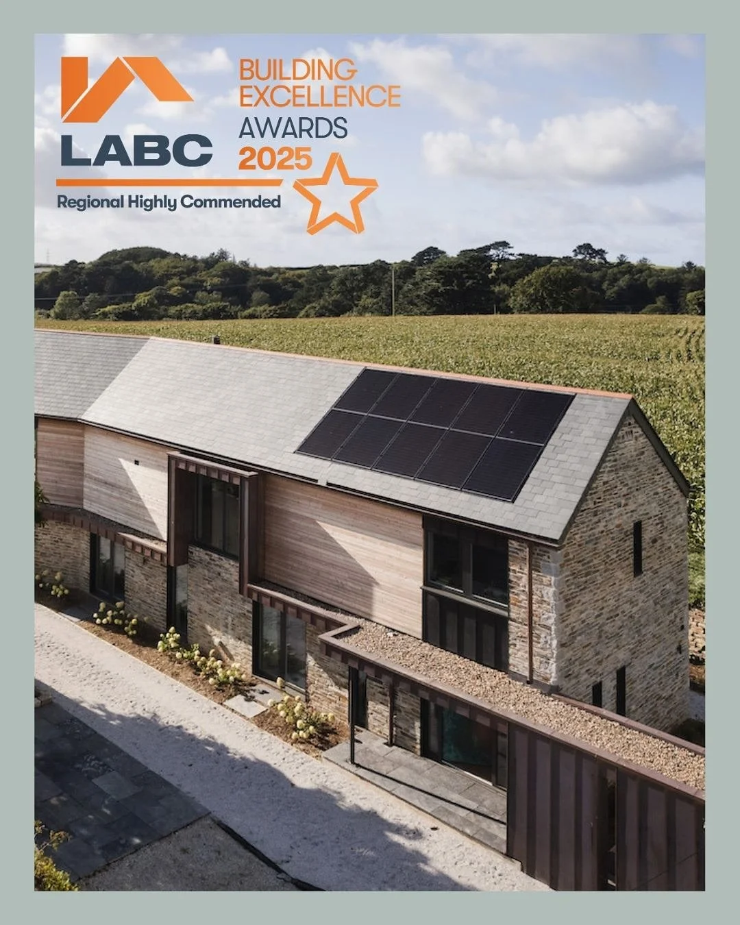Another Win for Ladybird Farm 🐞🏆
We’re thrilled to share that Ladybird Farm has received another prestigious accolade. At this year’s LABC Building Excellence Awards, the project was Highly Commended in the ‘Best Individual New H