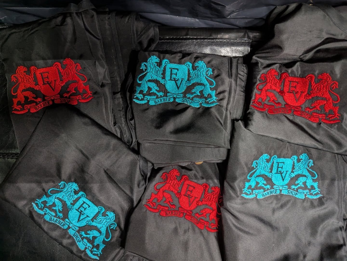 #Custom #Barbers #Cape #Embroidery