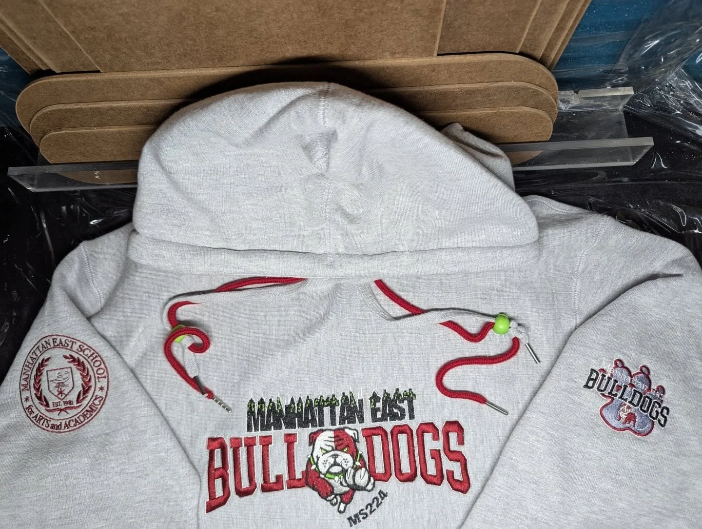 #embroiderychief🧵🏹 #LetsGoBulldogs