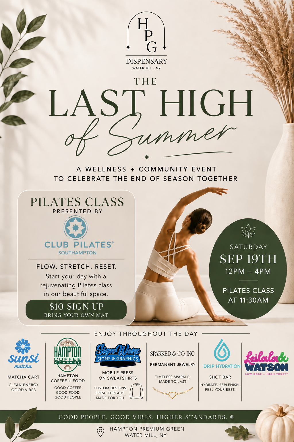 THE LAST HIGH OF SUMMER